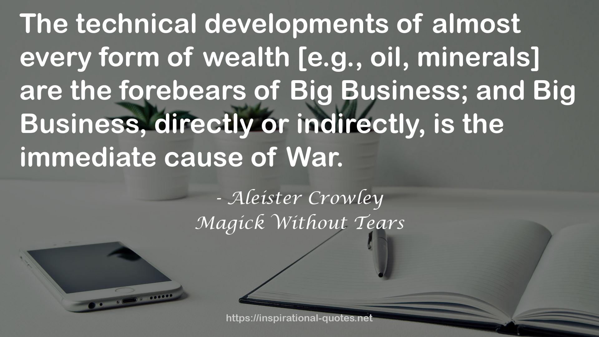 Magick Without Tears QUOTES