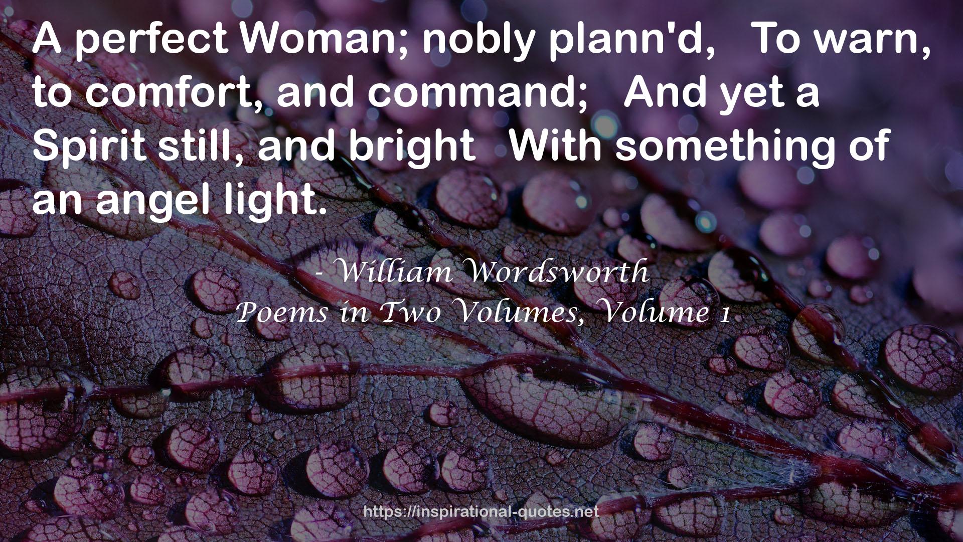 William Wordsworth QUOTES