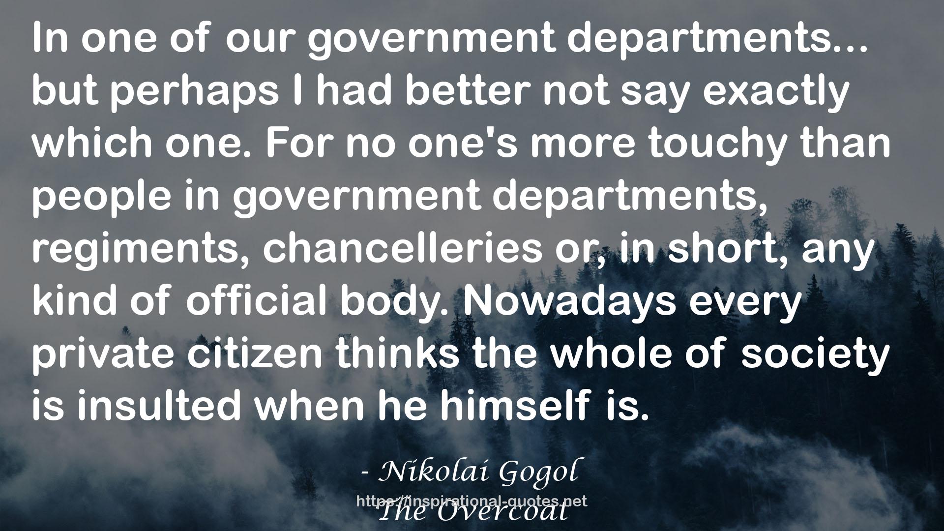 Nikolai Gogol QUOTES