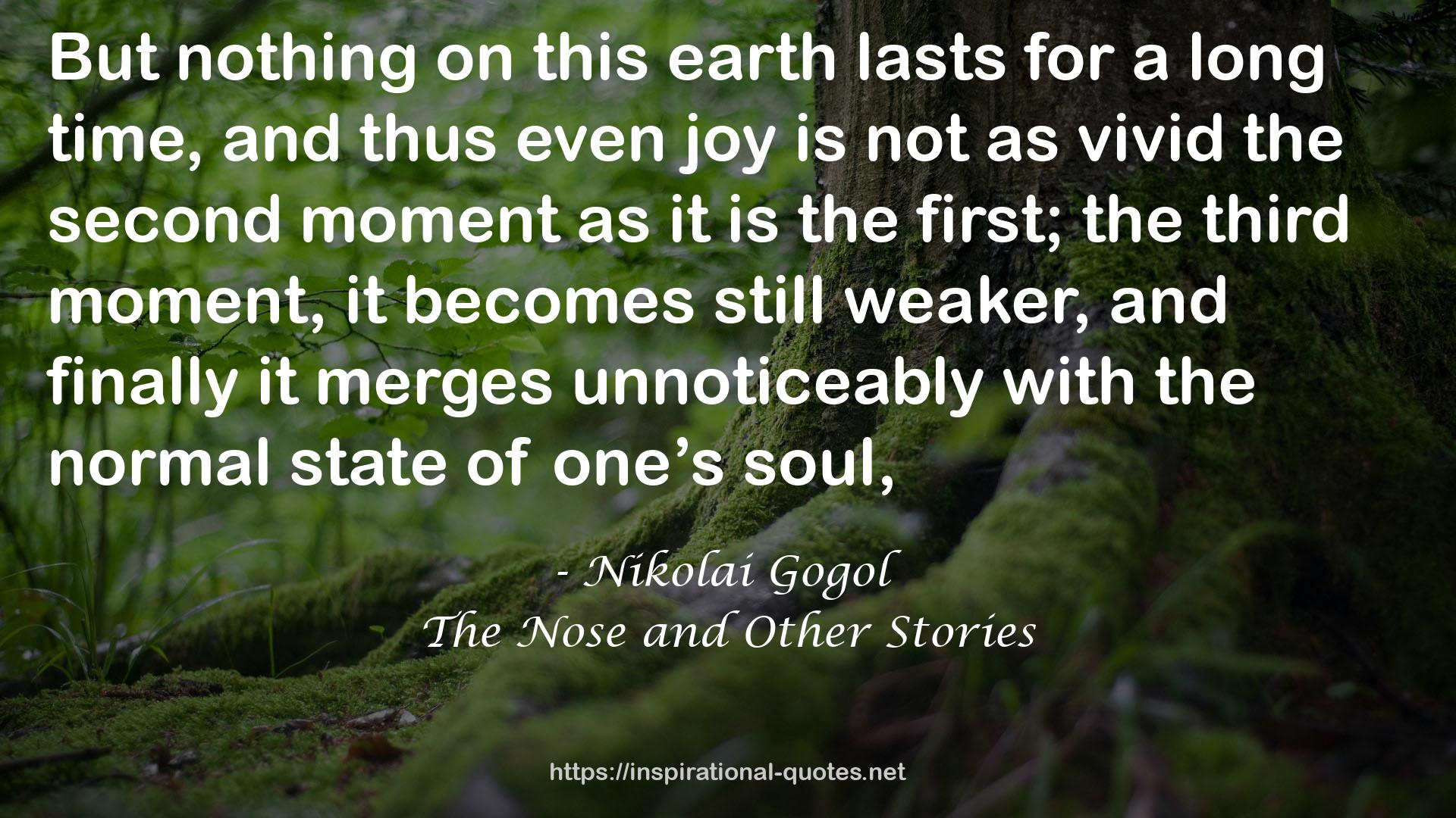 The Nose and Other Stories QUOTES