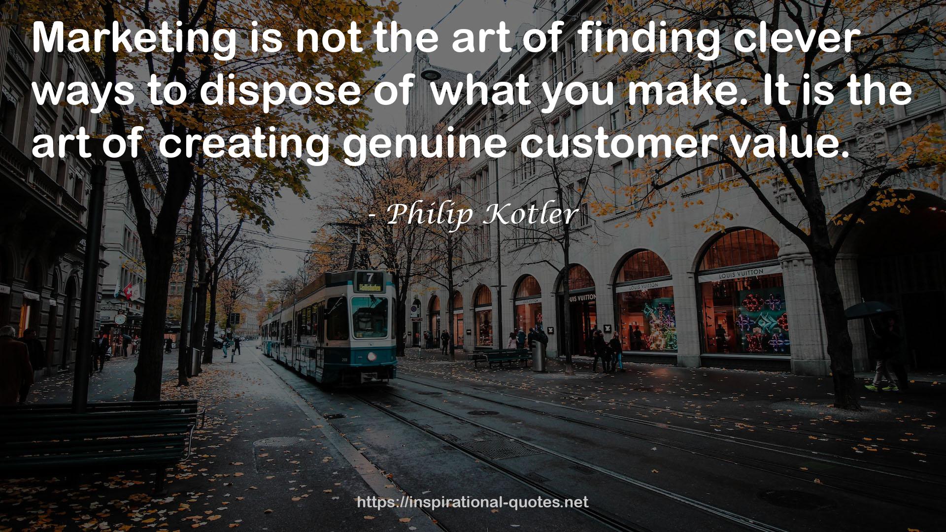 Philip Kotler QUOTES