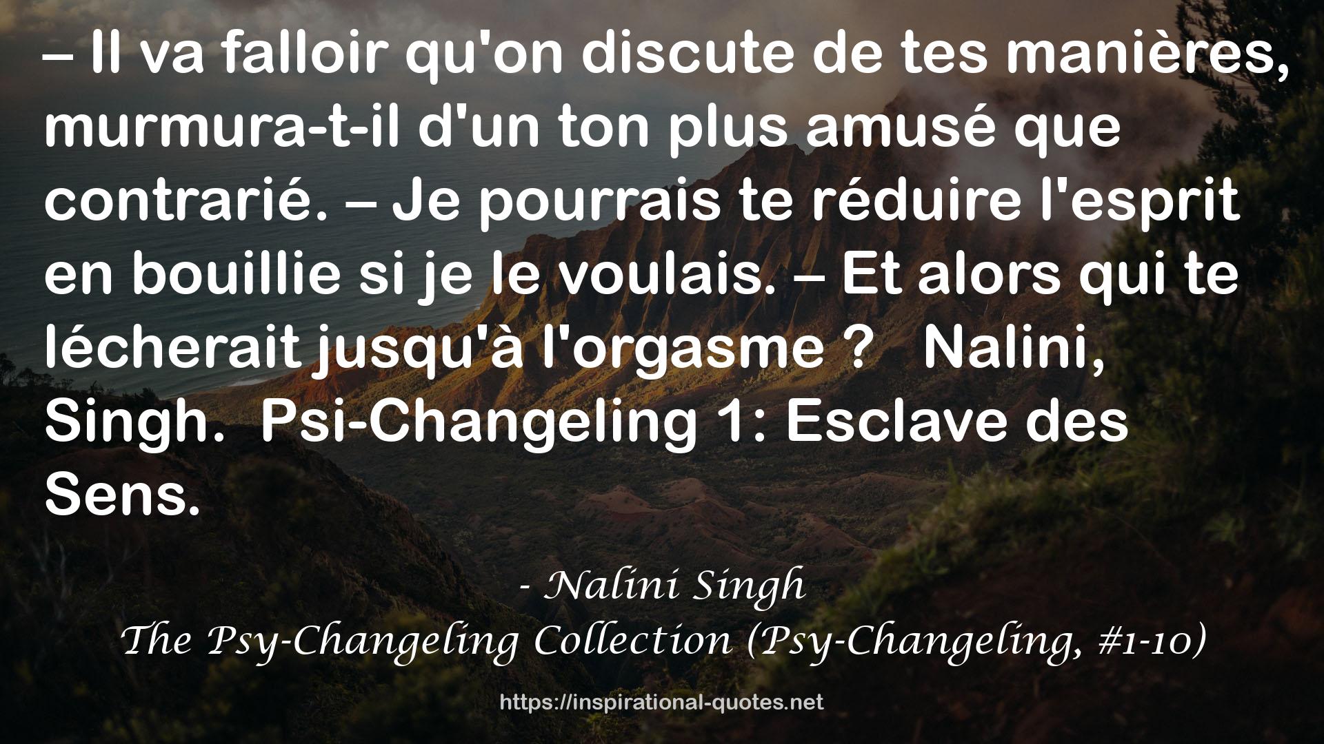 The Psy-Changeling Collection (Psy-Changeling, #1-10) QUOTES