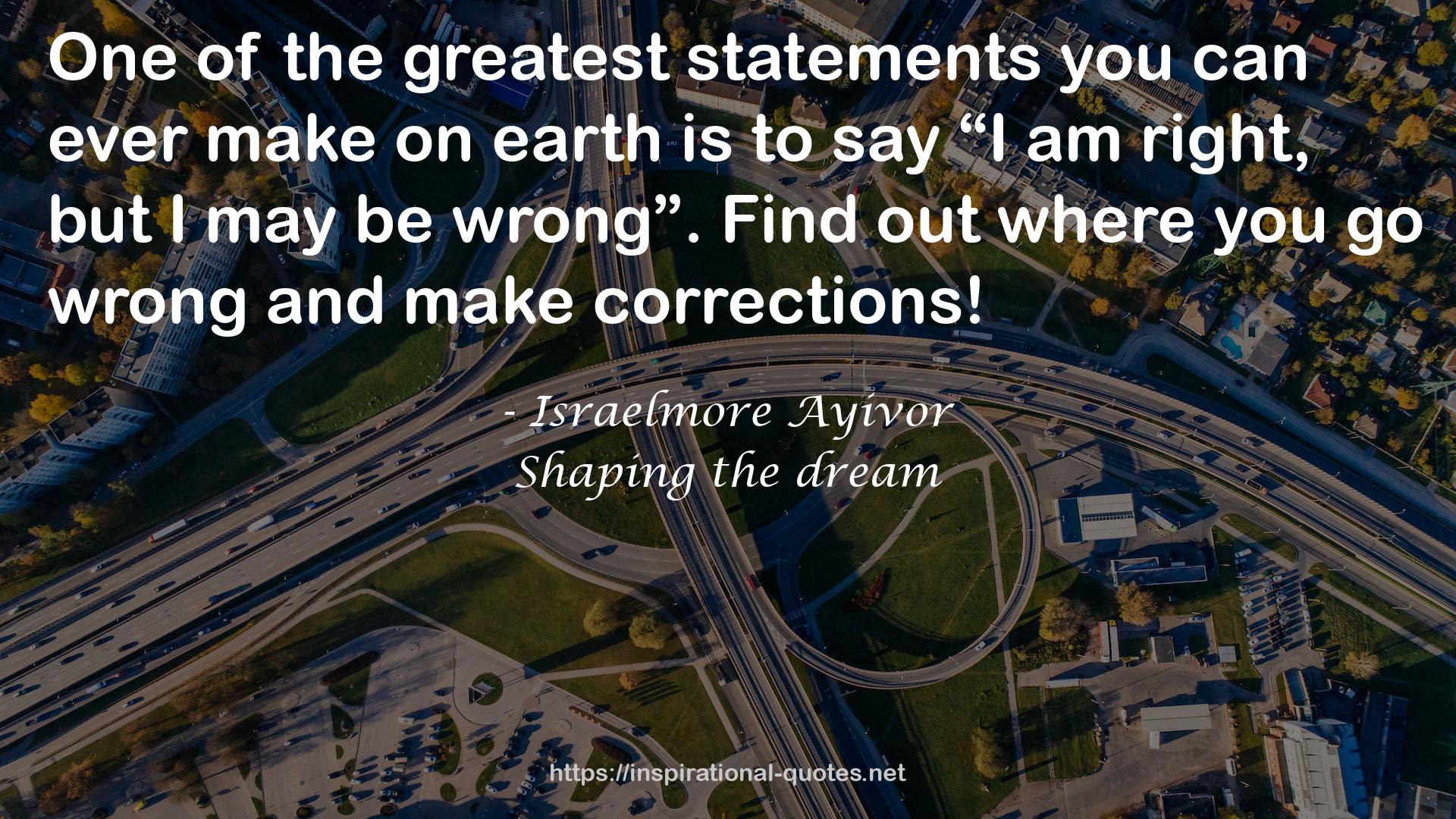 the greatest statements  QUOTES