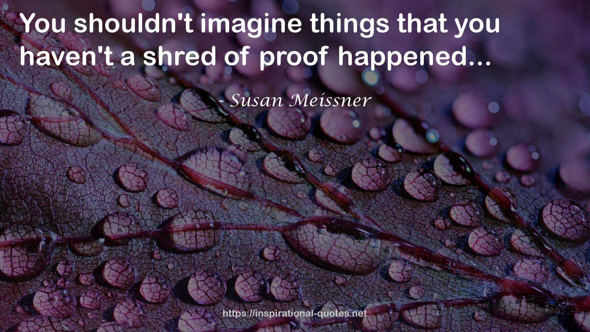 Susan Meissner QUOTES