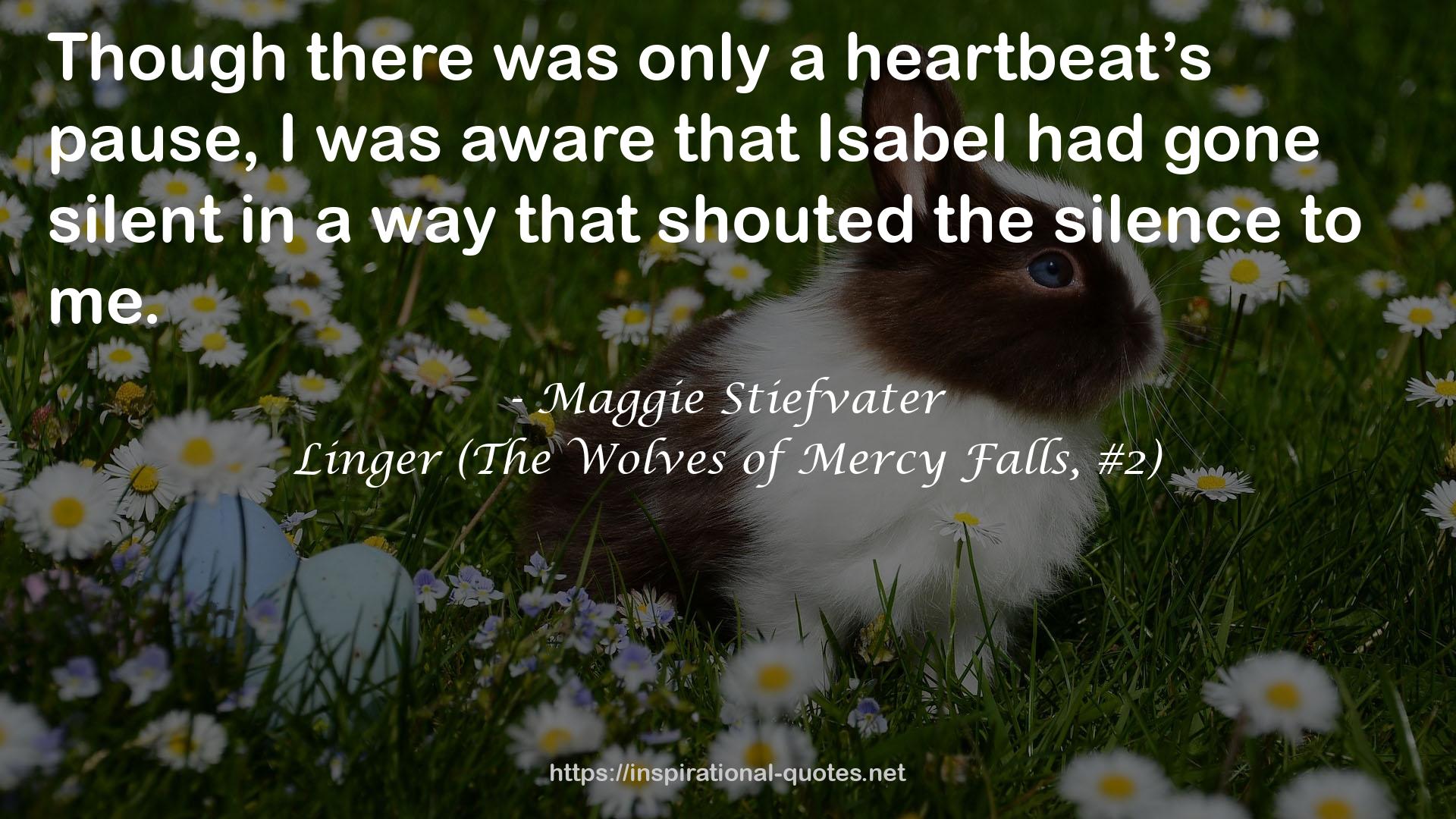 Linger (The Wolves of Mercy Falls, #2) QUOTES