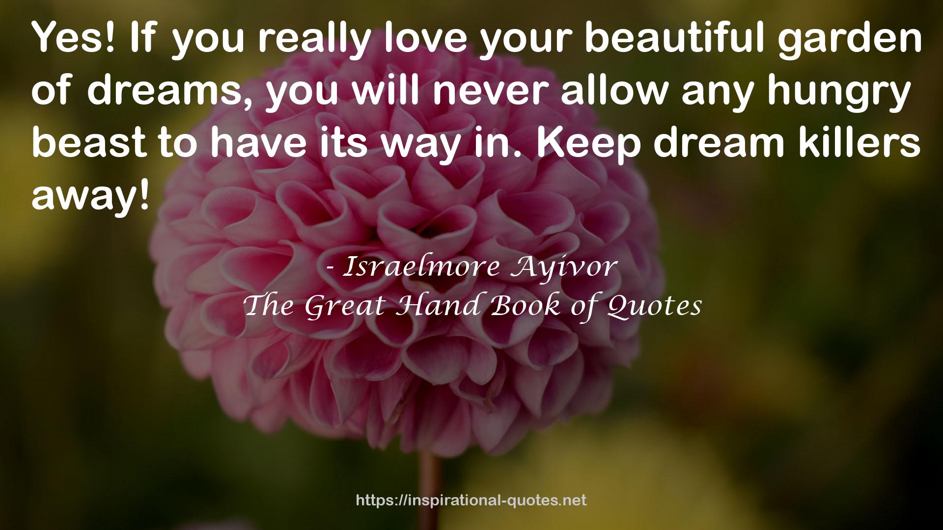 your beautiful garden  QUOTES