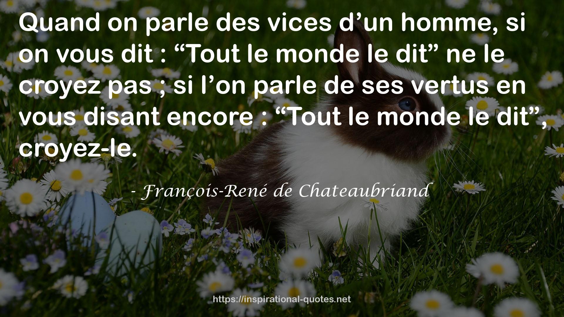 François-René de Chateaubriand QUOTES