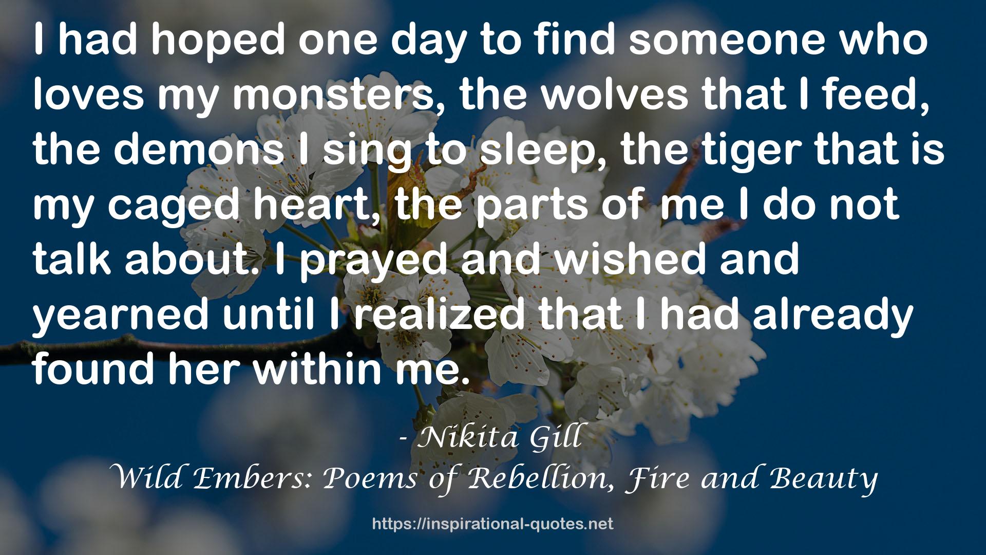 Nikita Gill QUOTES