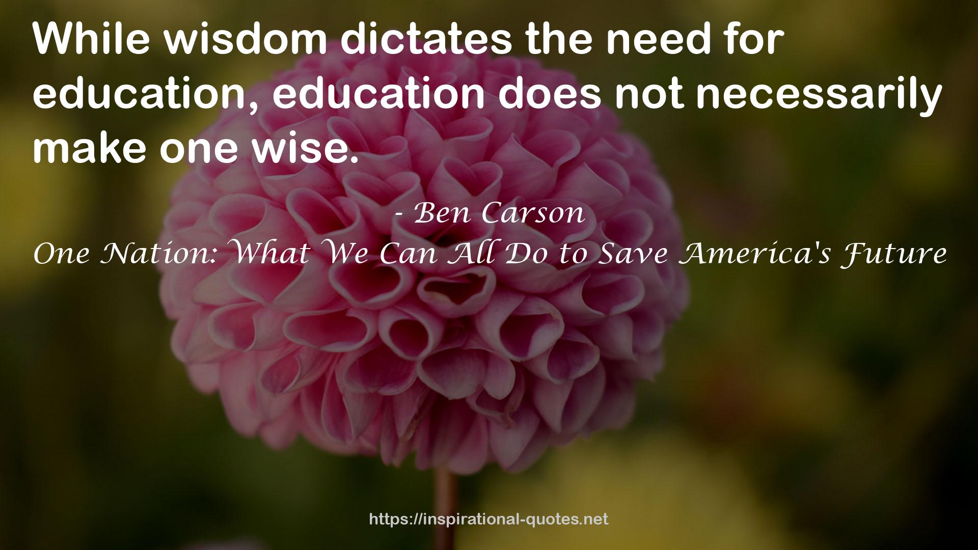 Education  QUOTES