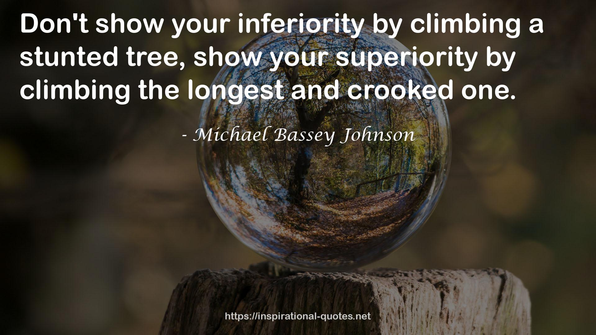 your superiority  QUOTES