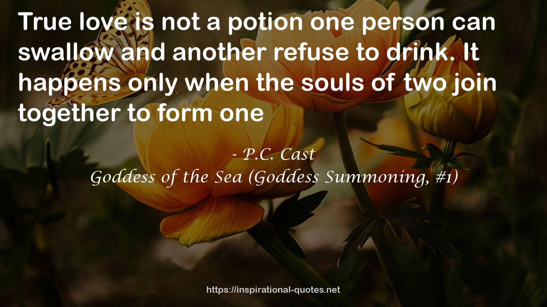 Goddess of the Sea (Goddess Summoning, #1) QUOTES