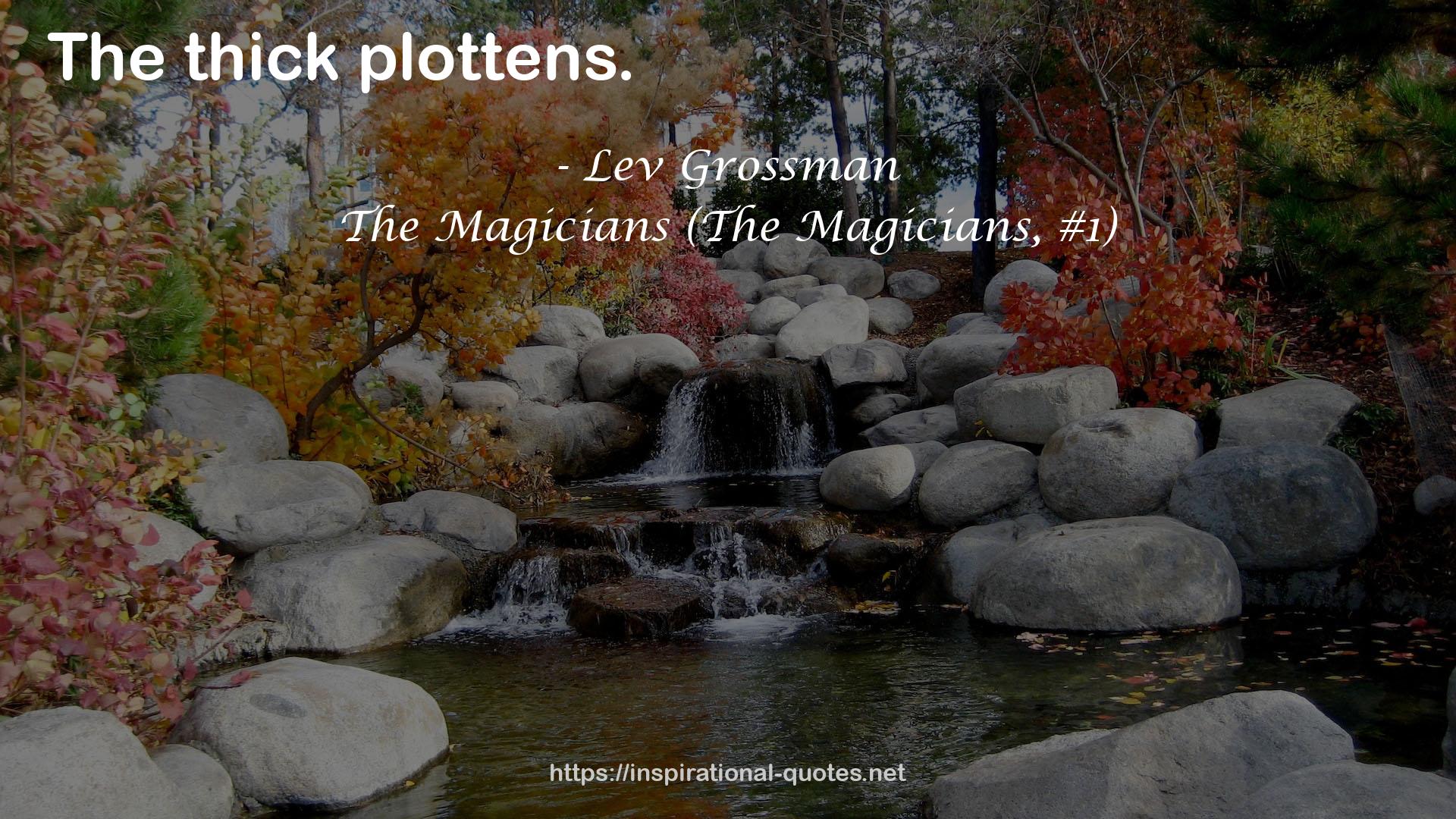 The Magicians (The Magicians, #1) QUOTES