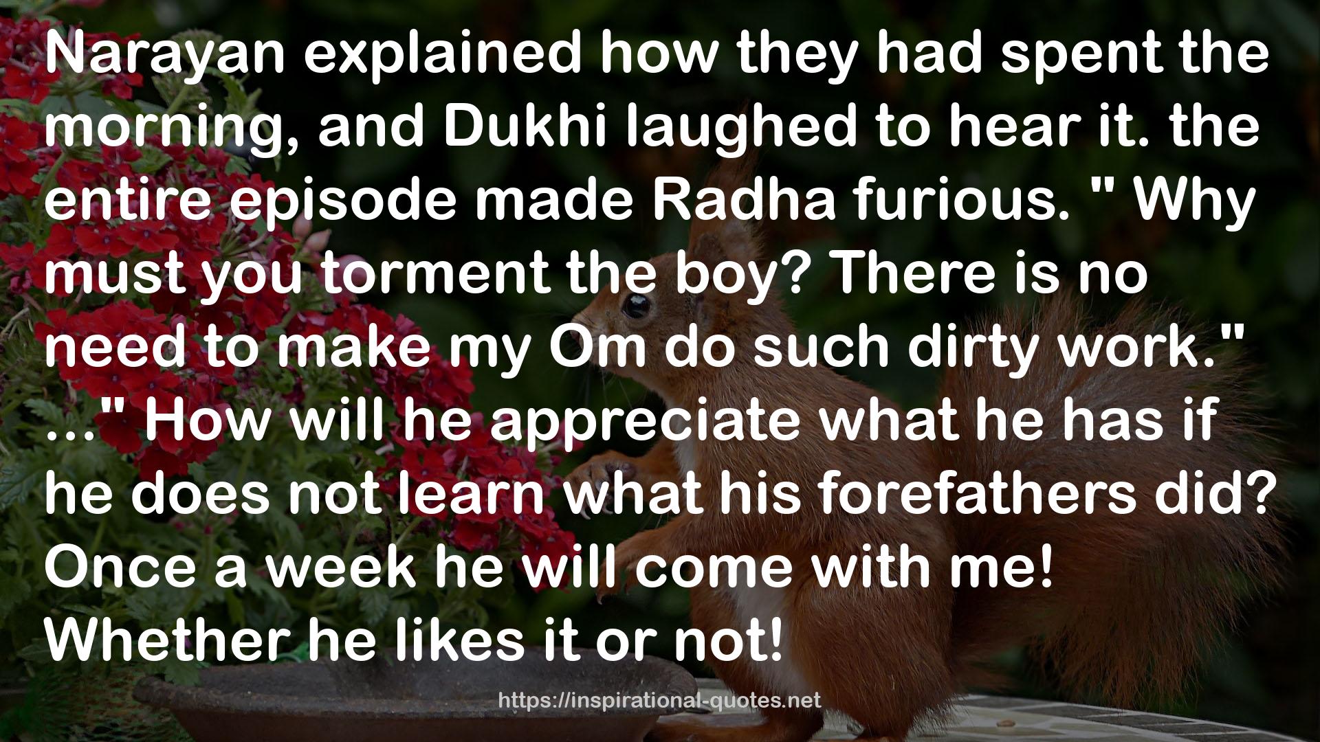 Dukhi  QUOTES