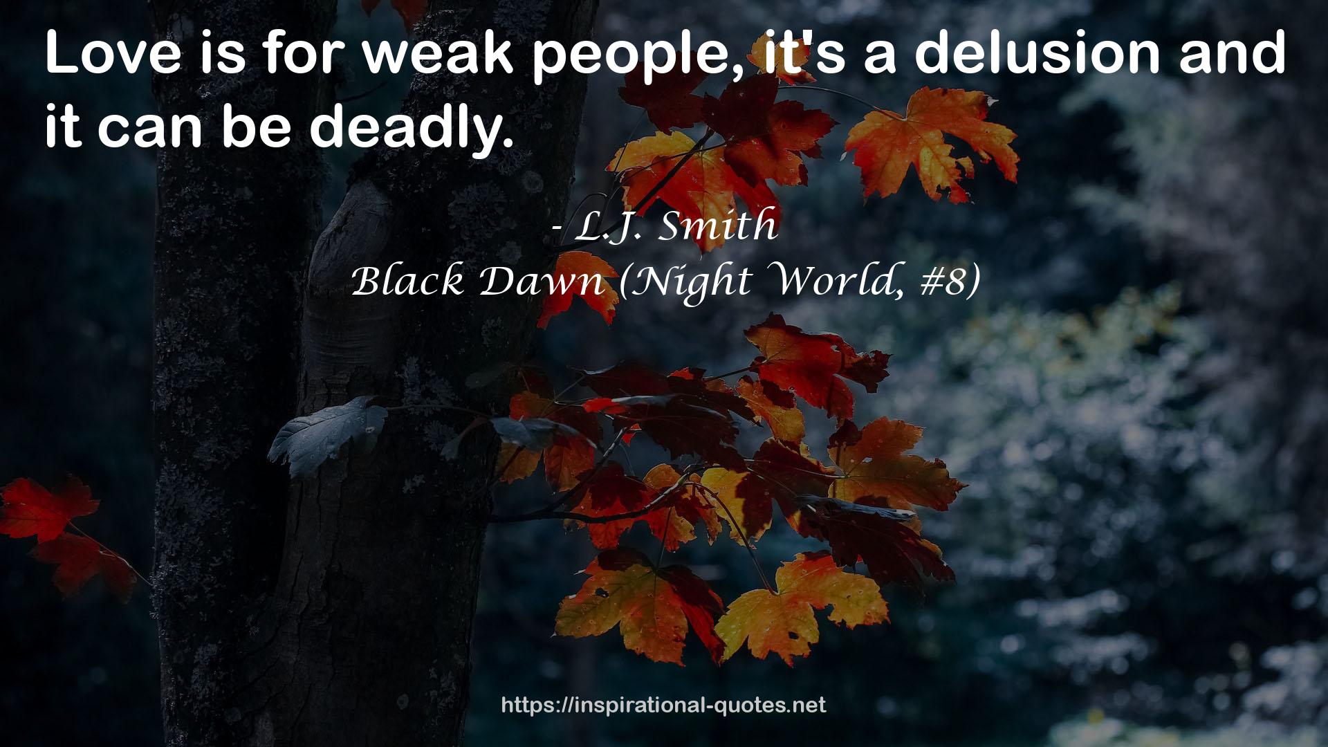Black Dawn (Night World, #8) QUOTES