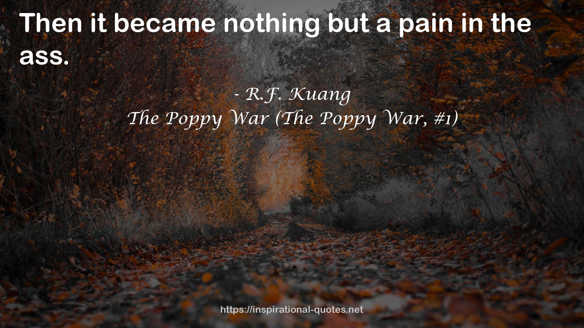 The Poppy War (The Poppy War, #1) QUOTES