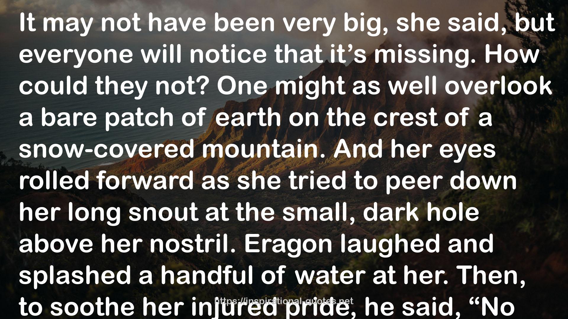 Inheritance (The Inheritance Cycle, #4) QUOTES