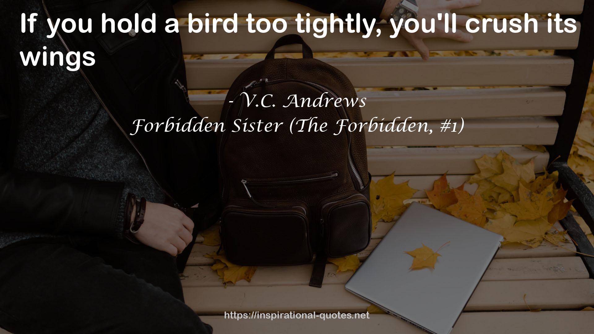 Forbidden Sister (The Forbidden, #1) QUOTES