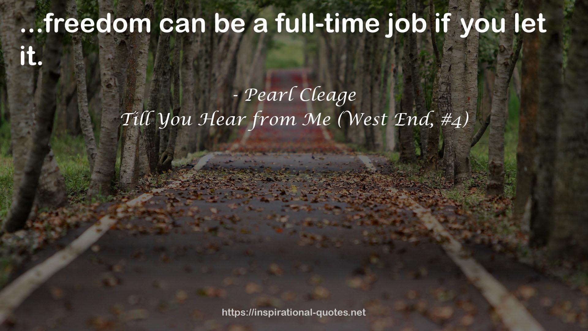 a full-time job  QUOTES