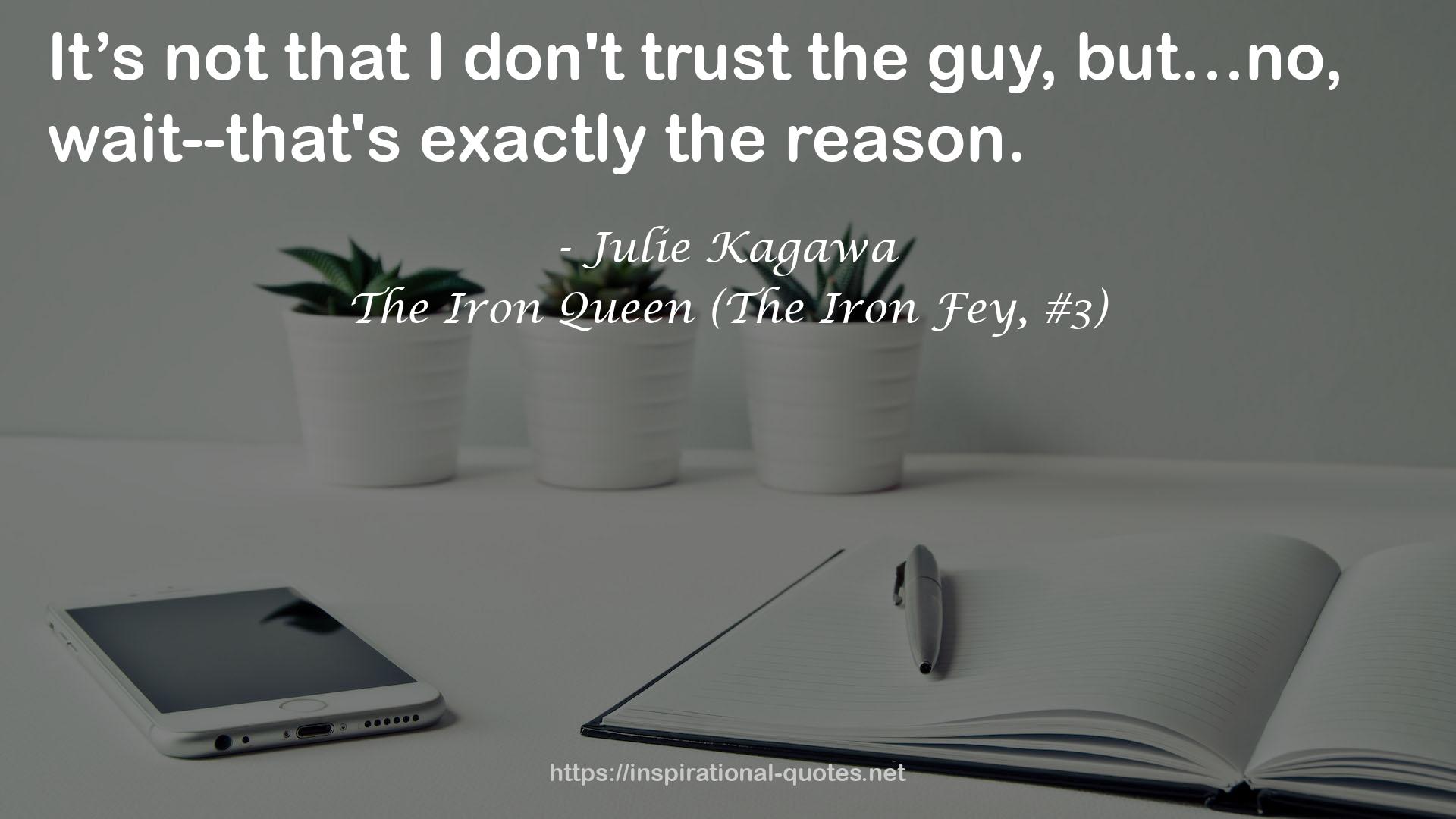 The Iron Queen (The Iron Fey, #3) QUOTES