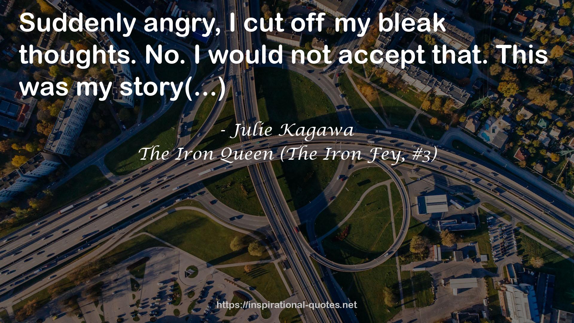 The Iron Queen (The Iron Fey, #3) QUOTES