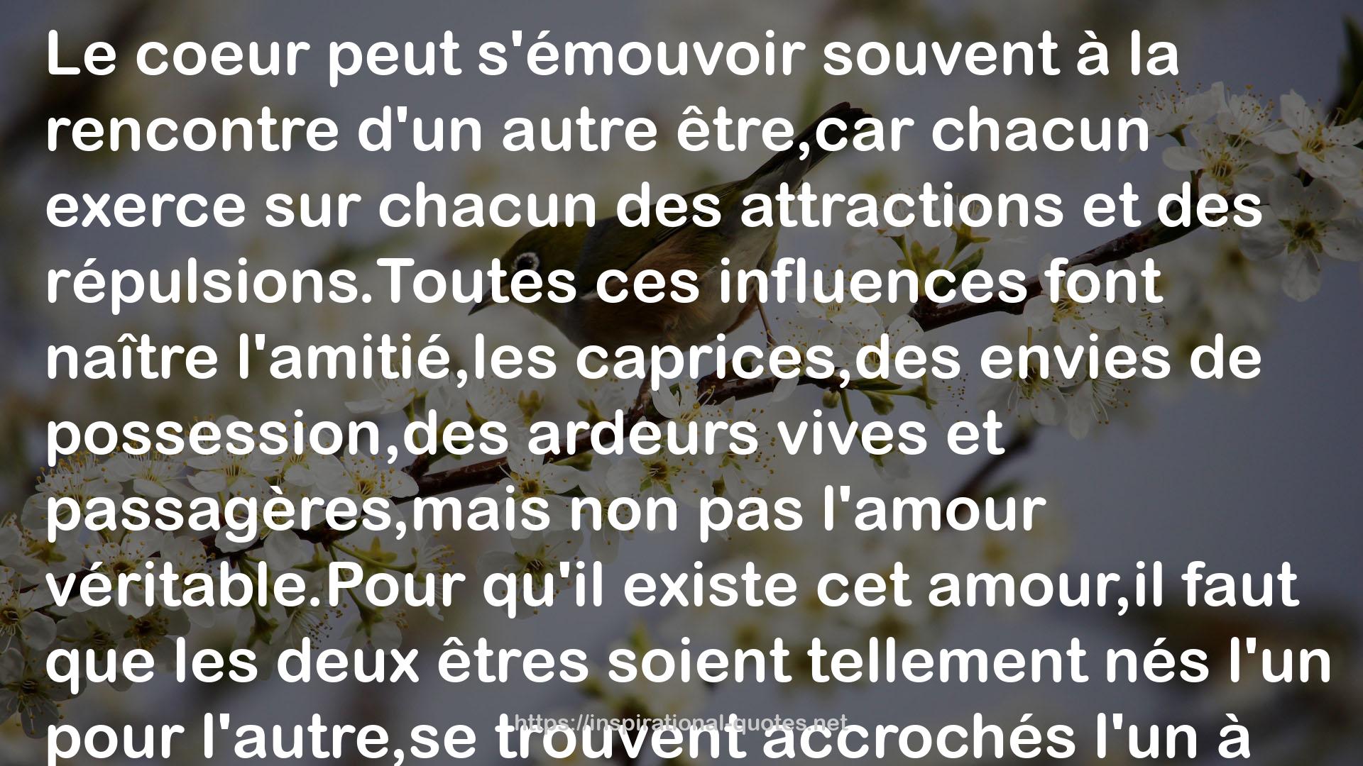 Fort comme la mort QUOTES