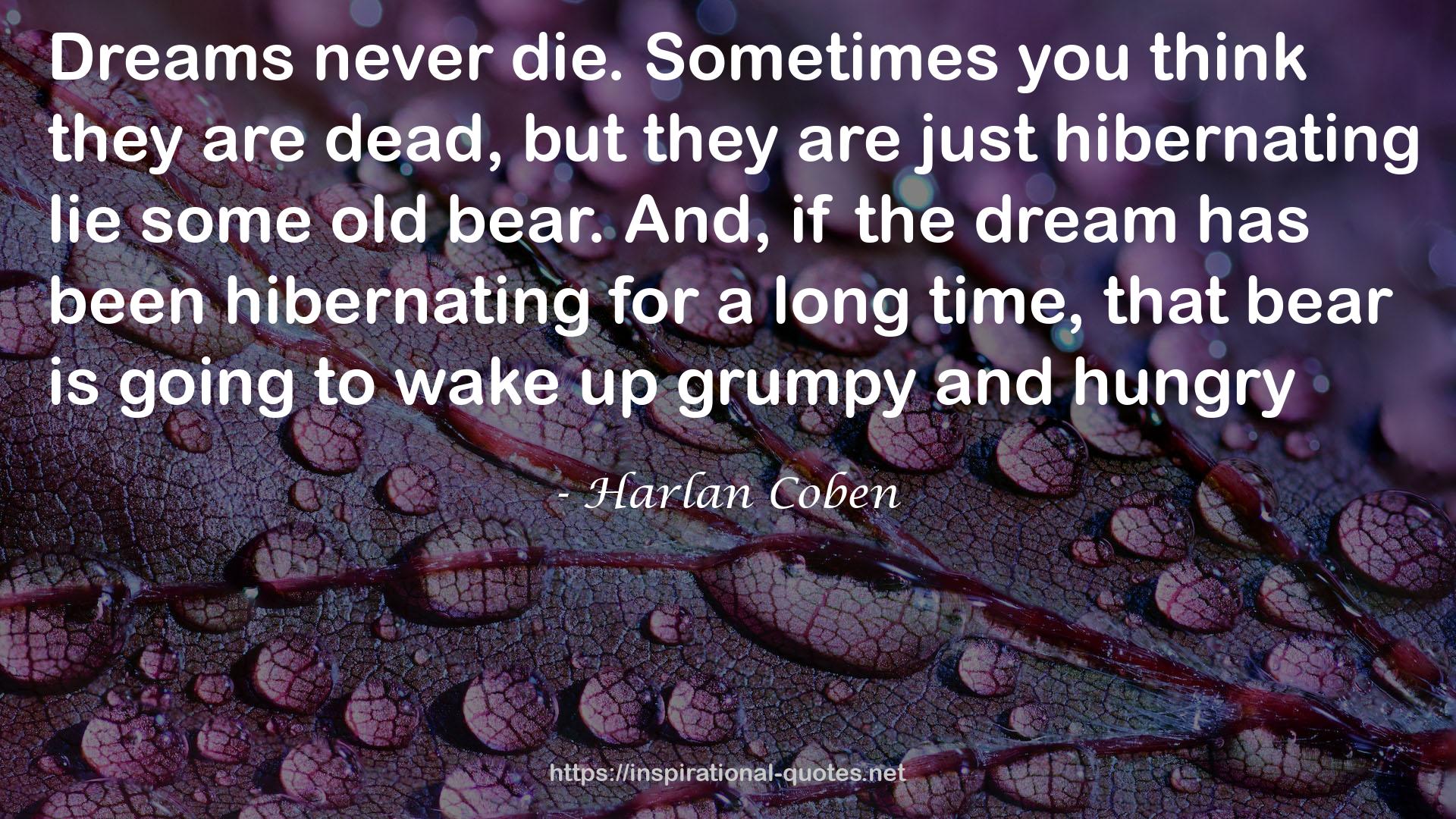 hibernating  QUOTES