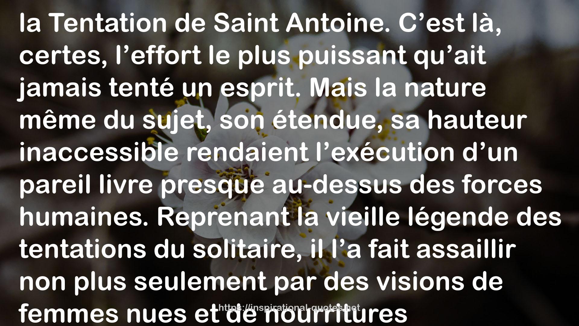 Oeuvres posthumes: Tome II - Les dimanches d'un bourgeois de Paris - La vie d'un paysagiste - Etude sur Gustave Flaubert - L'âme étrangère - L'angélus QUOTES