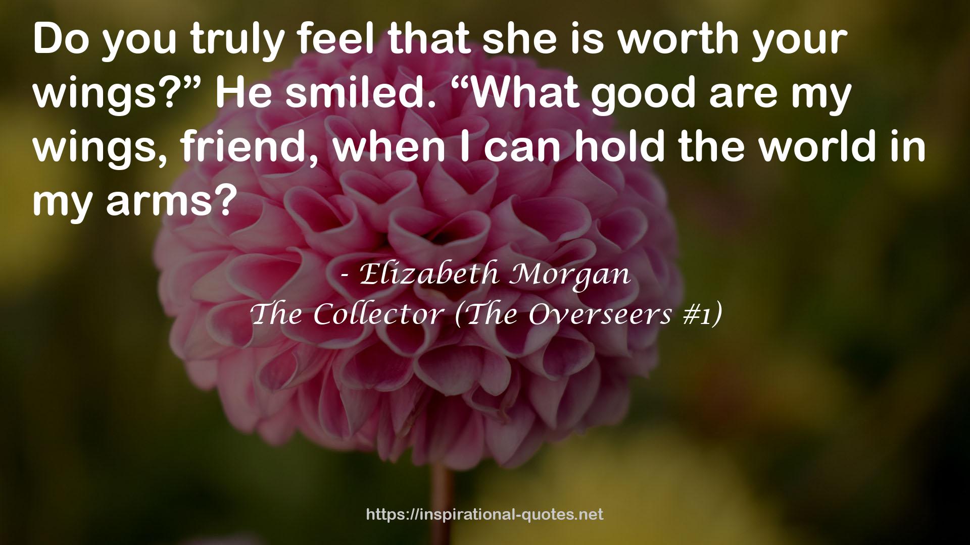 The Collector (The Overseers #1) QUOTES