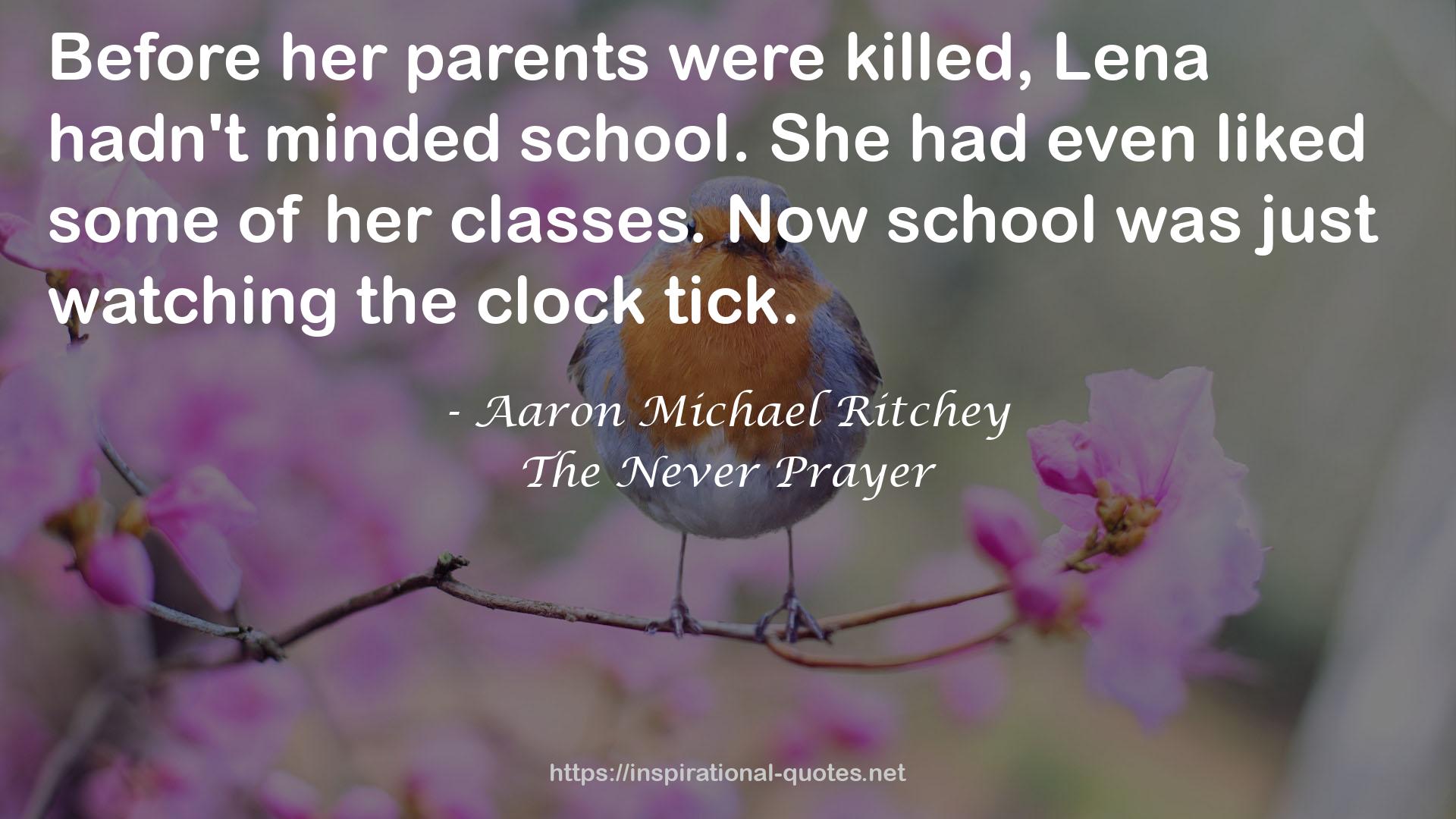 Aaron Michael Ritchey QUOTES