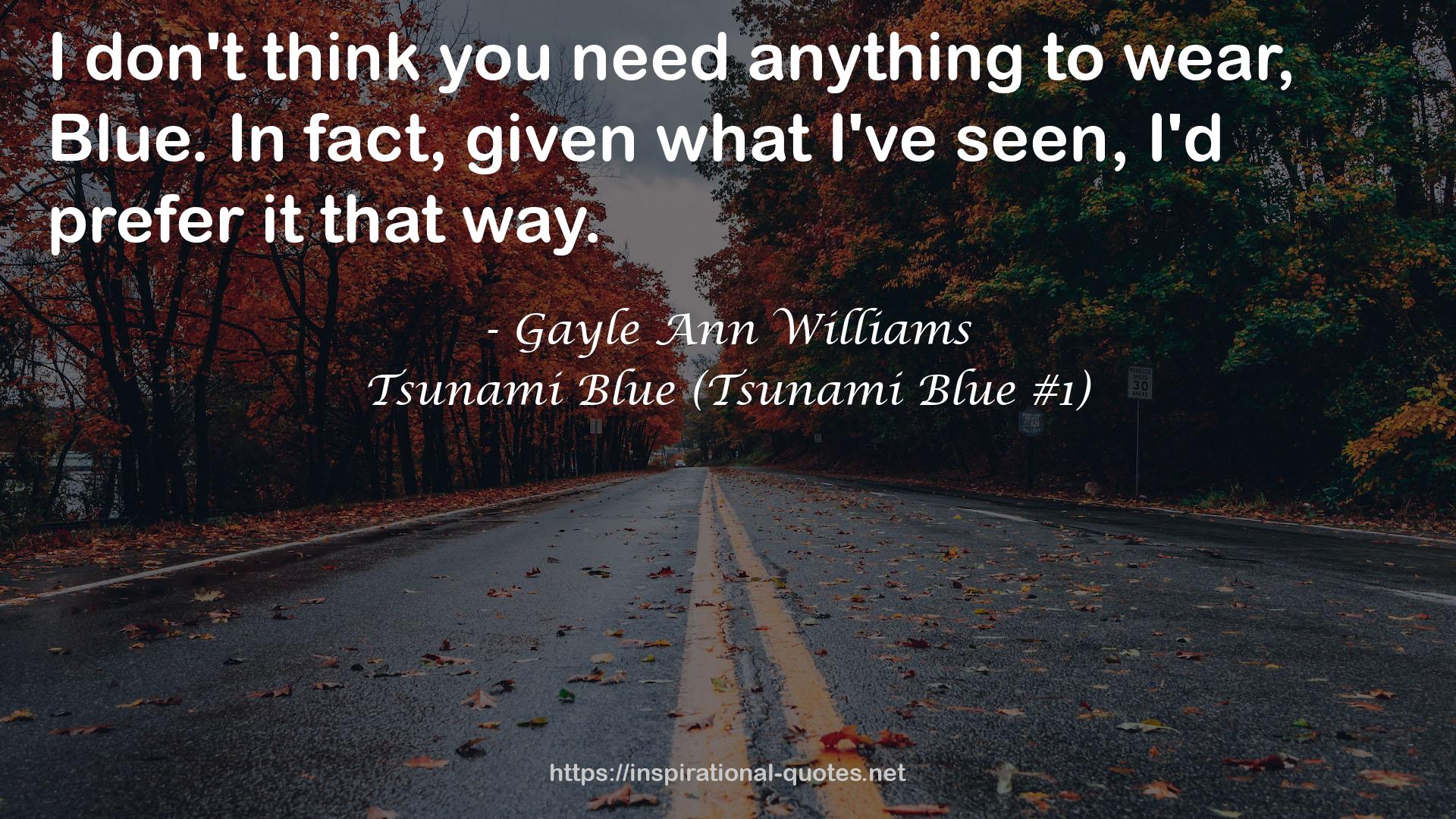 Gayle Ann Williams QUOTES