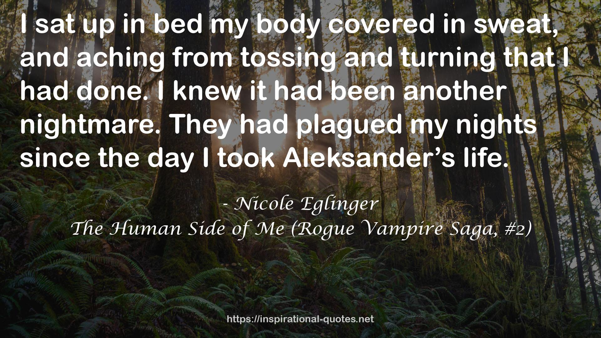 Nicole Eglinger QUOTES