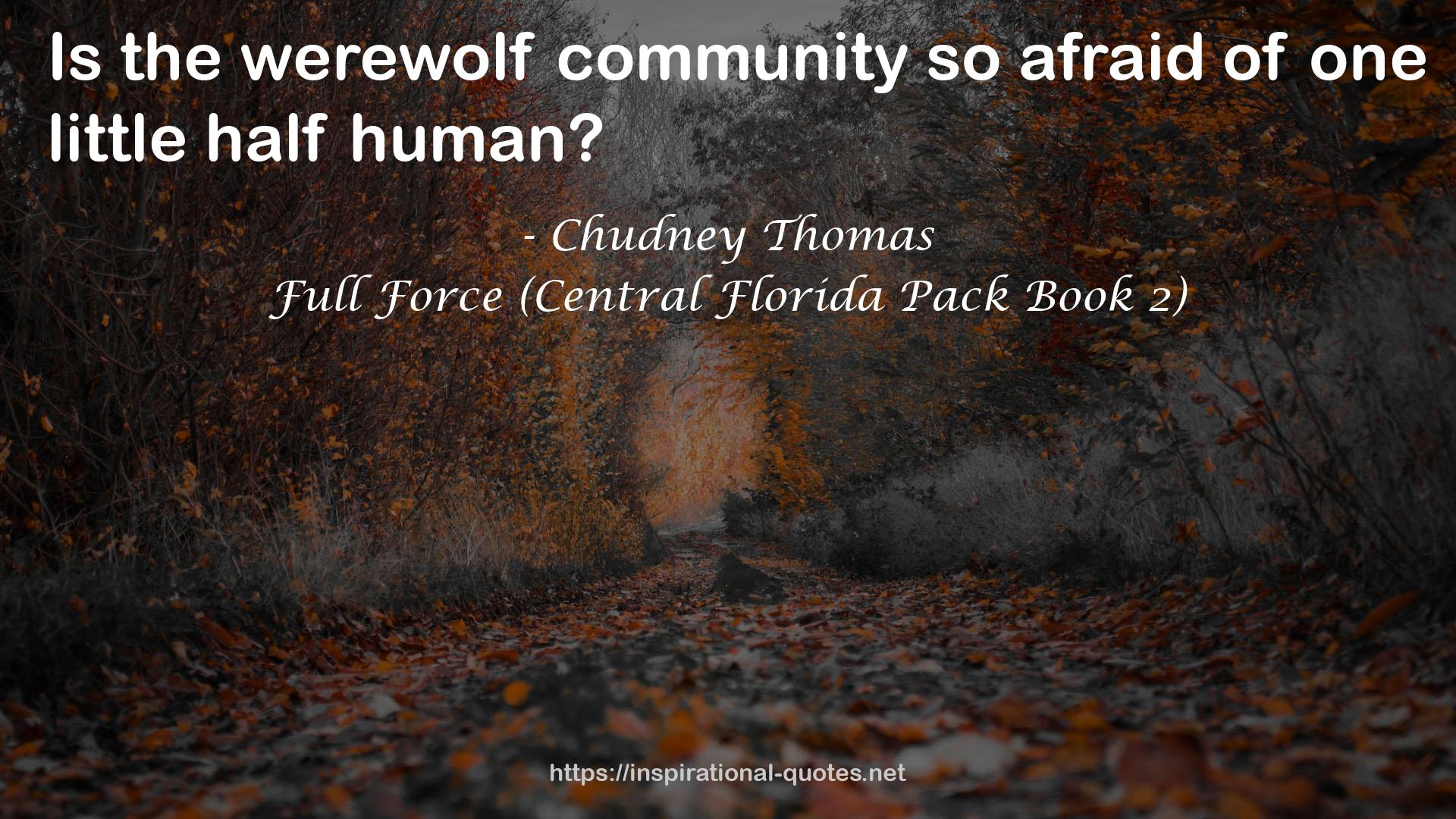 the werewolf community  QUOTES