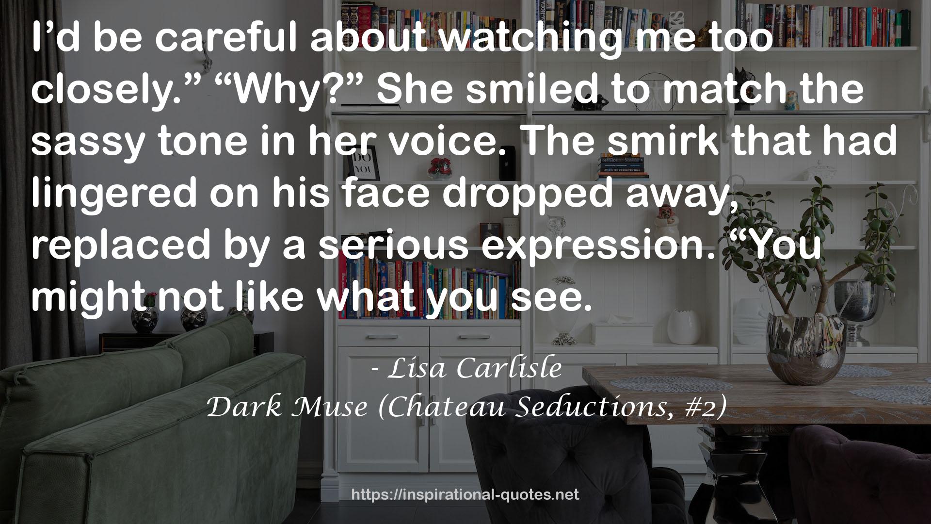 Dark Muse (Chateau Seductions, #2) QUOTES