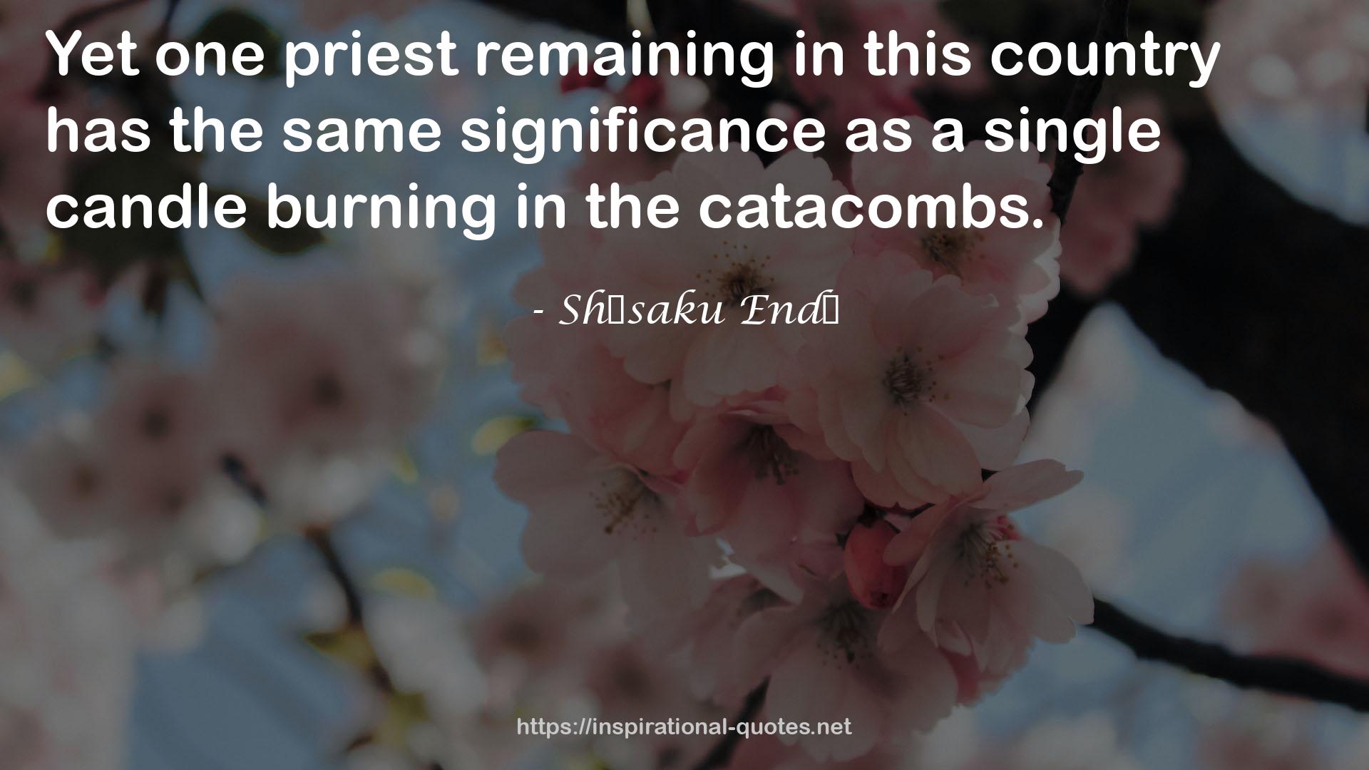 Shūsaku Endō QUOTES