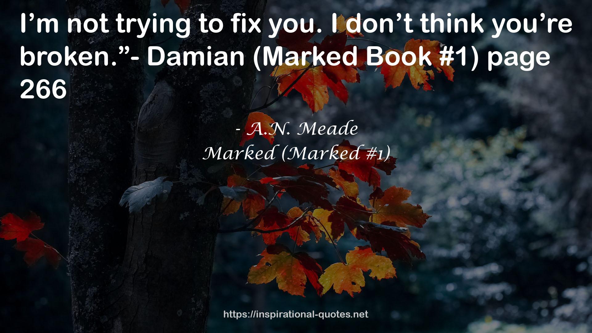 Marked (Marked #1) QUOTES