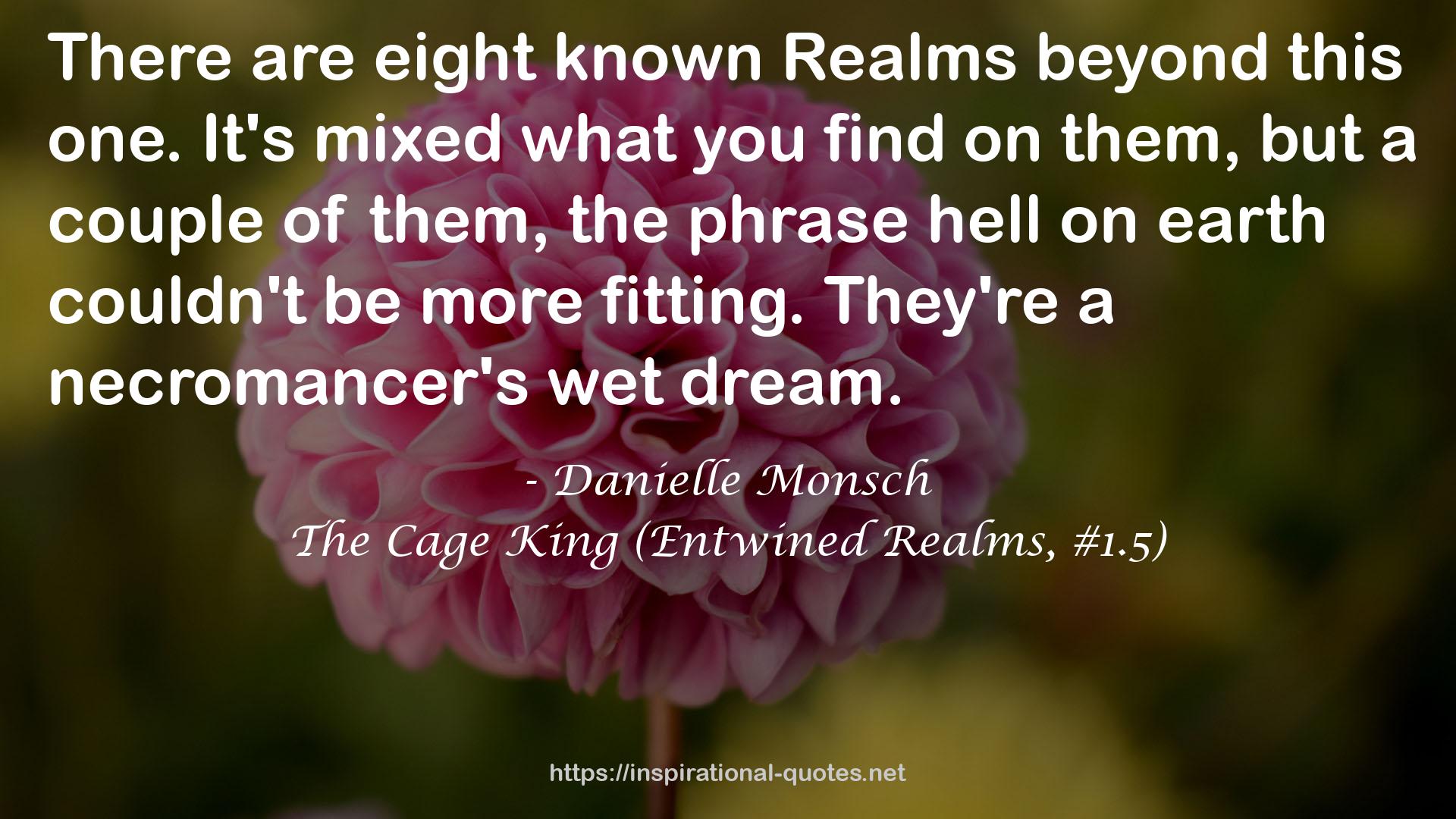 The Cage King (Entwined Realms, #1.5) QUOTES