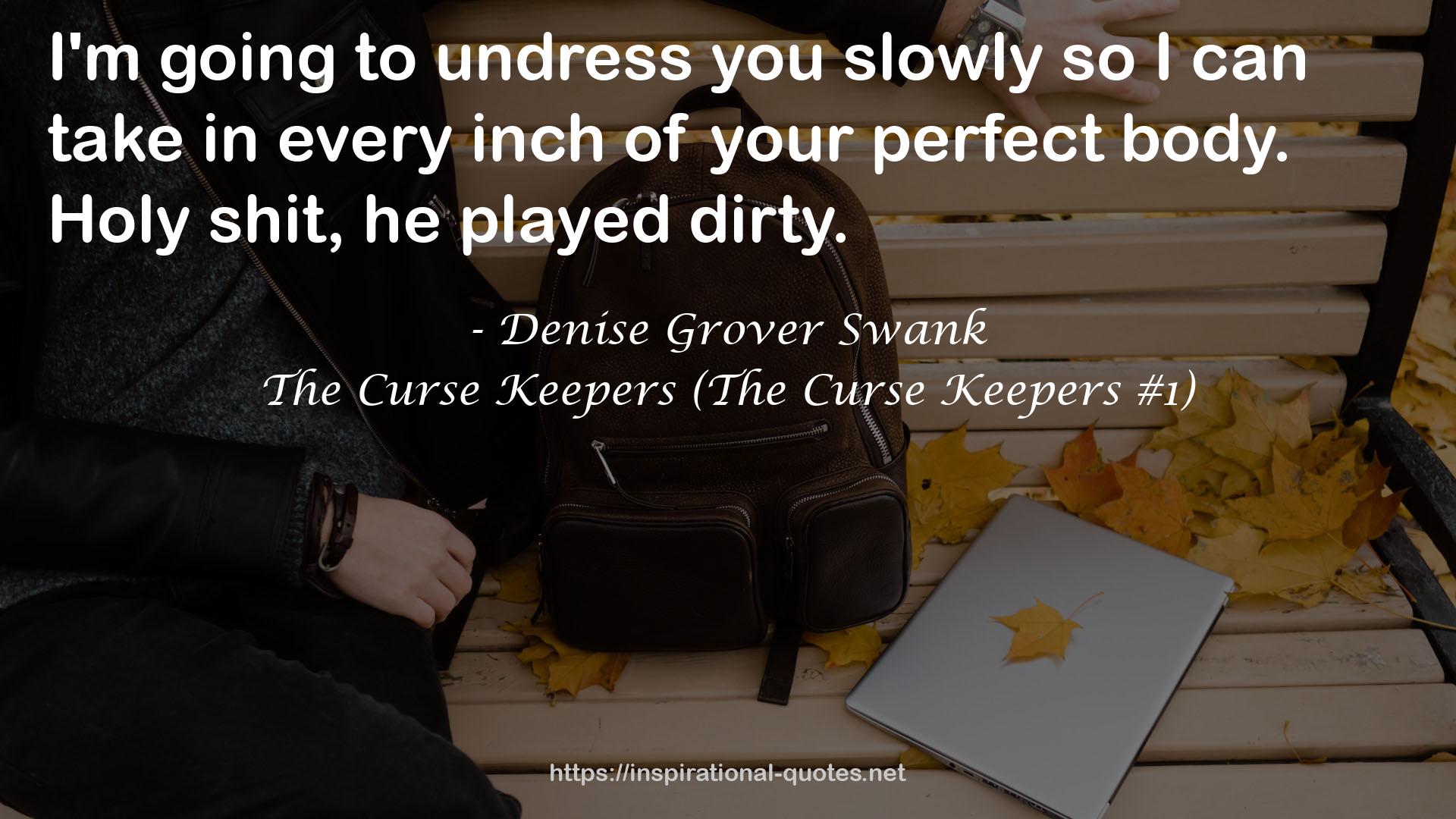 The Curse Keepers (The Curse Keepers #1) QUOTES