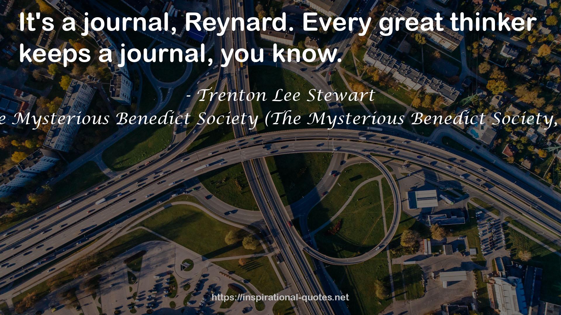 The Mysterious Benedict Society (The Mysterious Benedict Society, #1) QUOTES