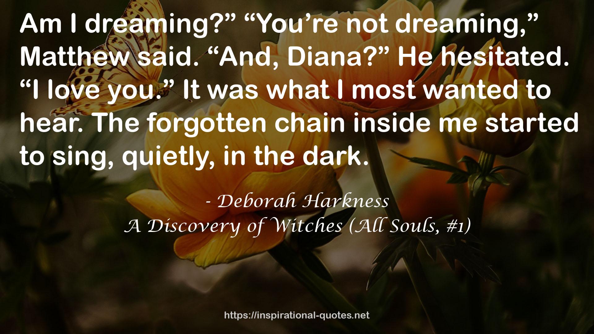 A Discovery of Witches (All Souls, #1) QUOTES