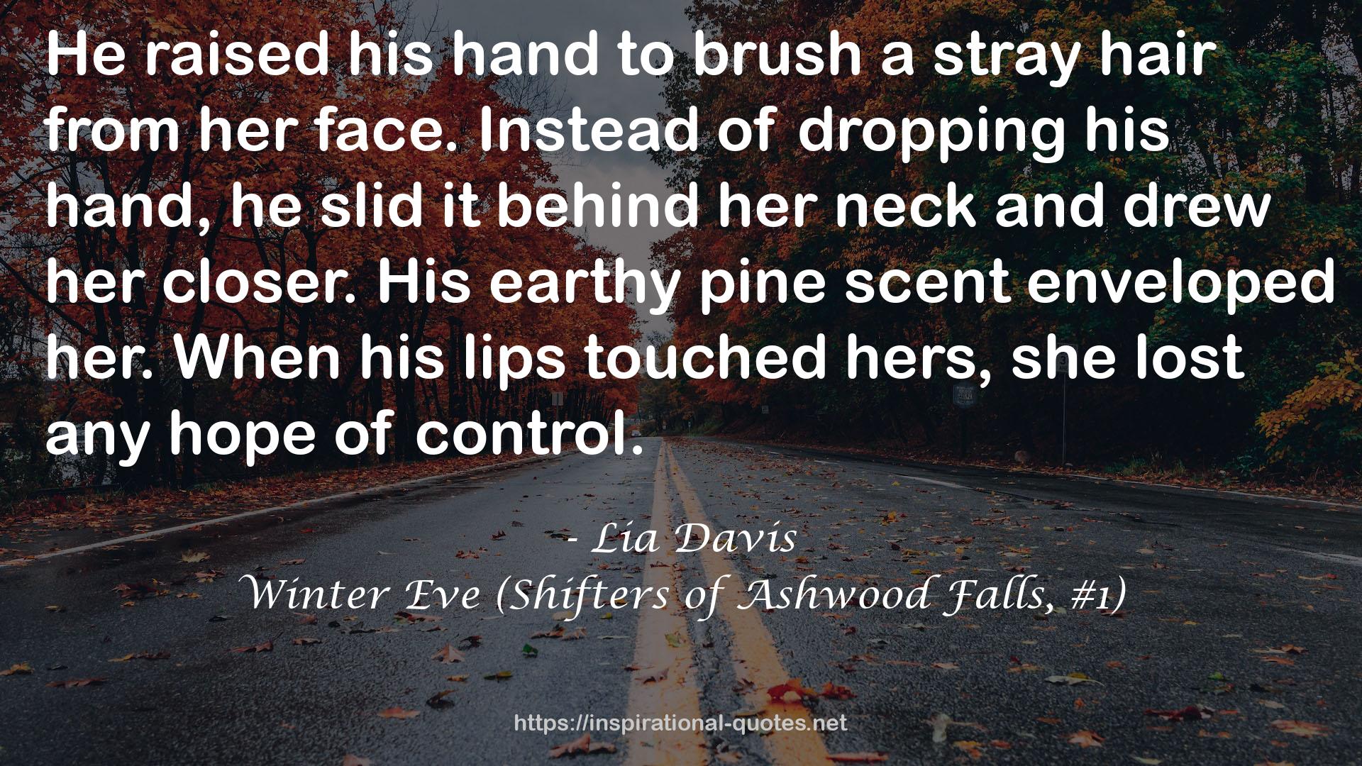 Winter Eve (Shifters of Ashwood Falls, #1) QUOTES