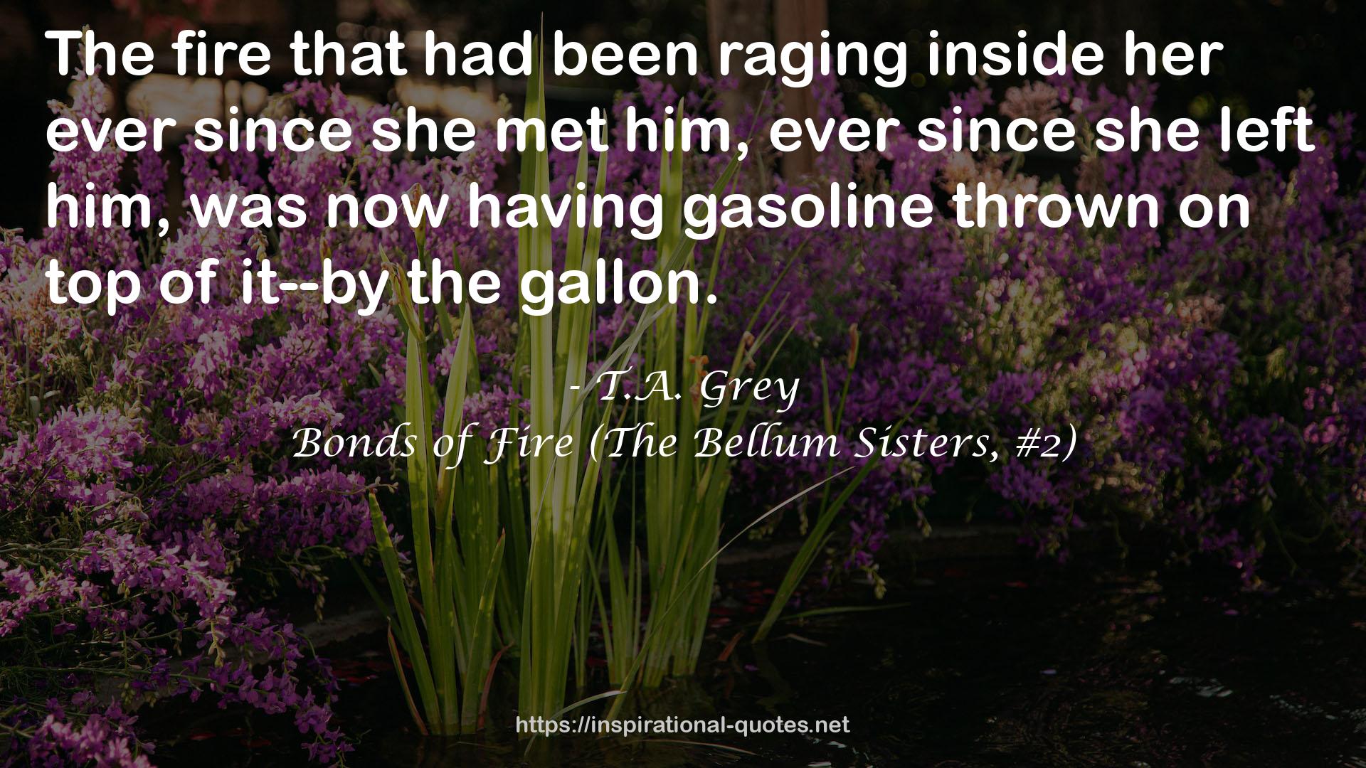 Bonds of Fire (The Bellum Sisters, #2) QUOTES