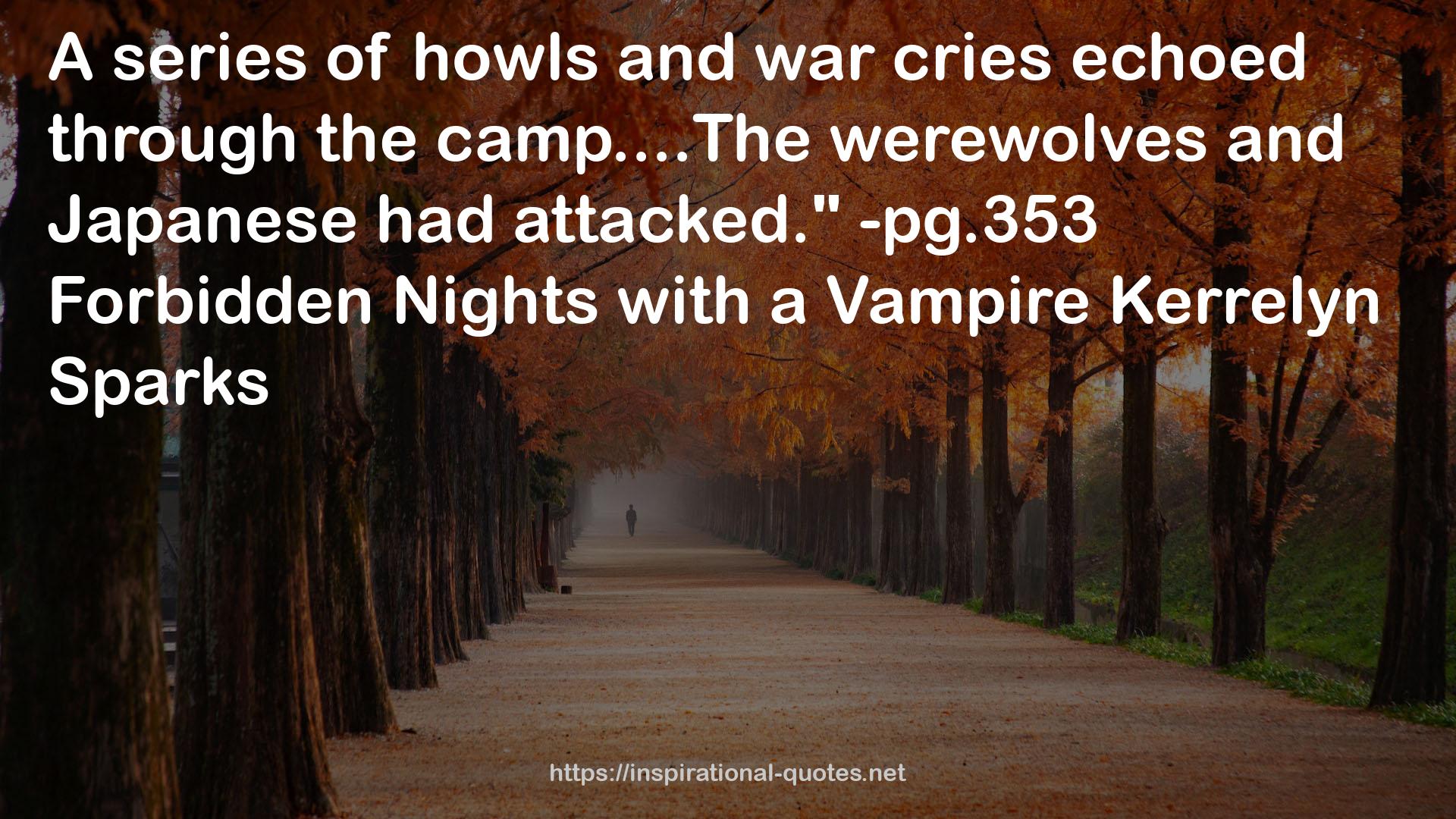 howls and war cries  QUOTES