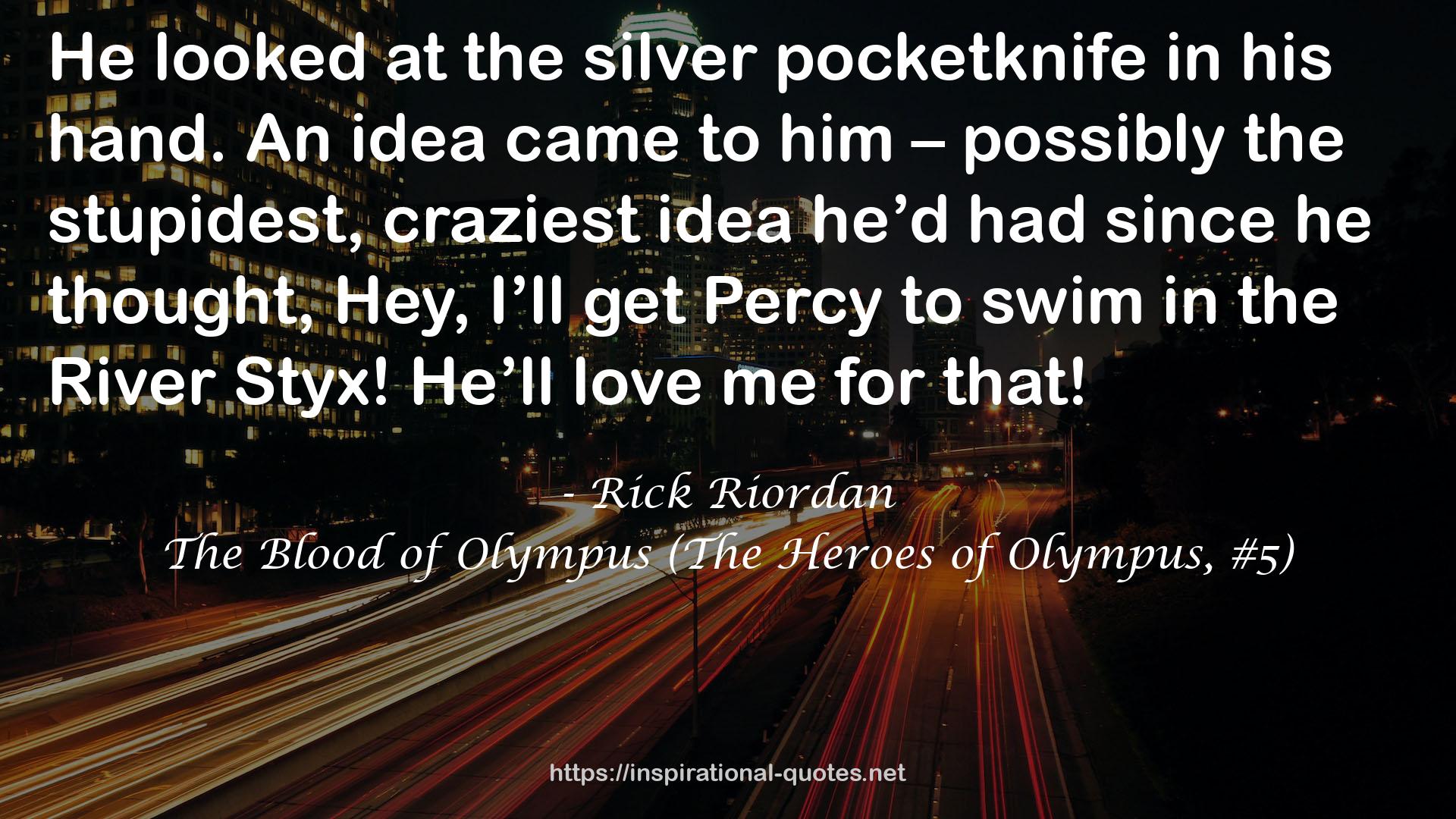the silver pocketknife  QUOTES