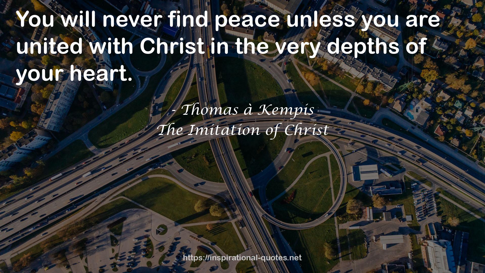 The Imitation of Christ QUOTES