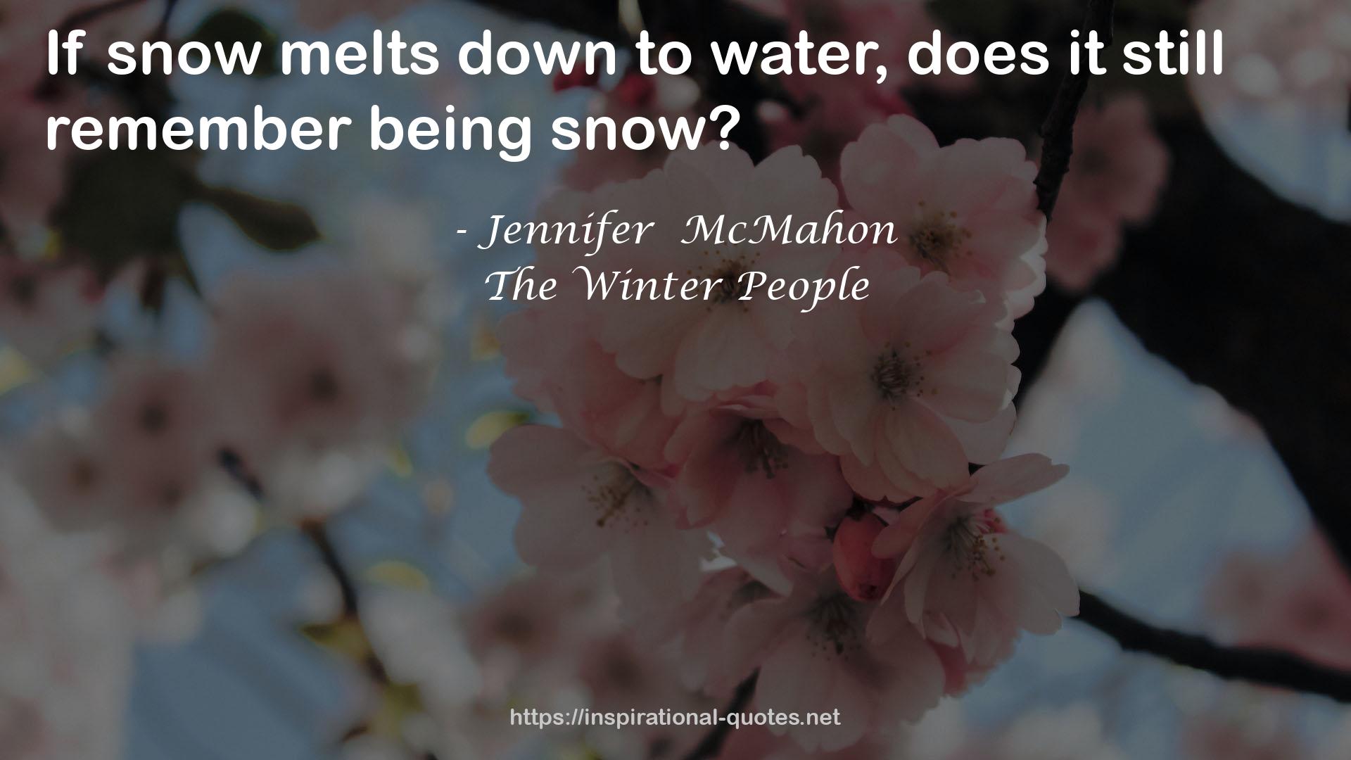 The Winter People QUOTES