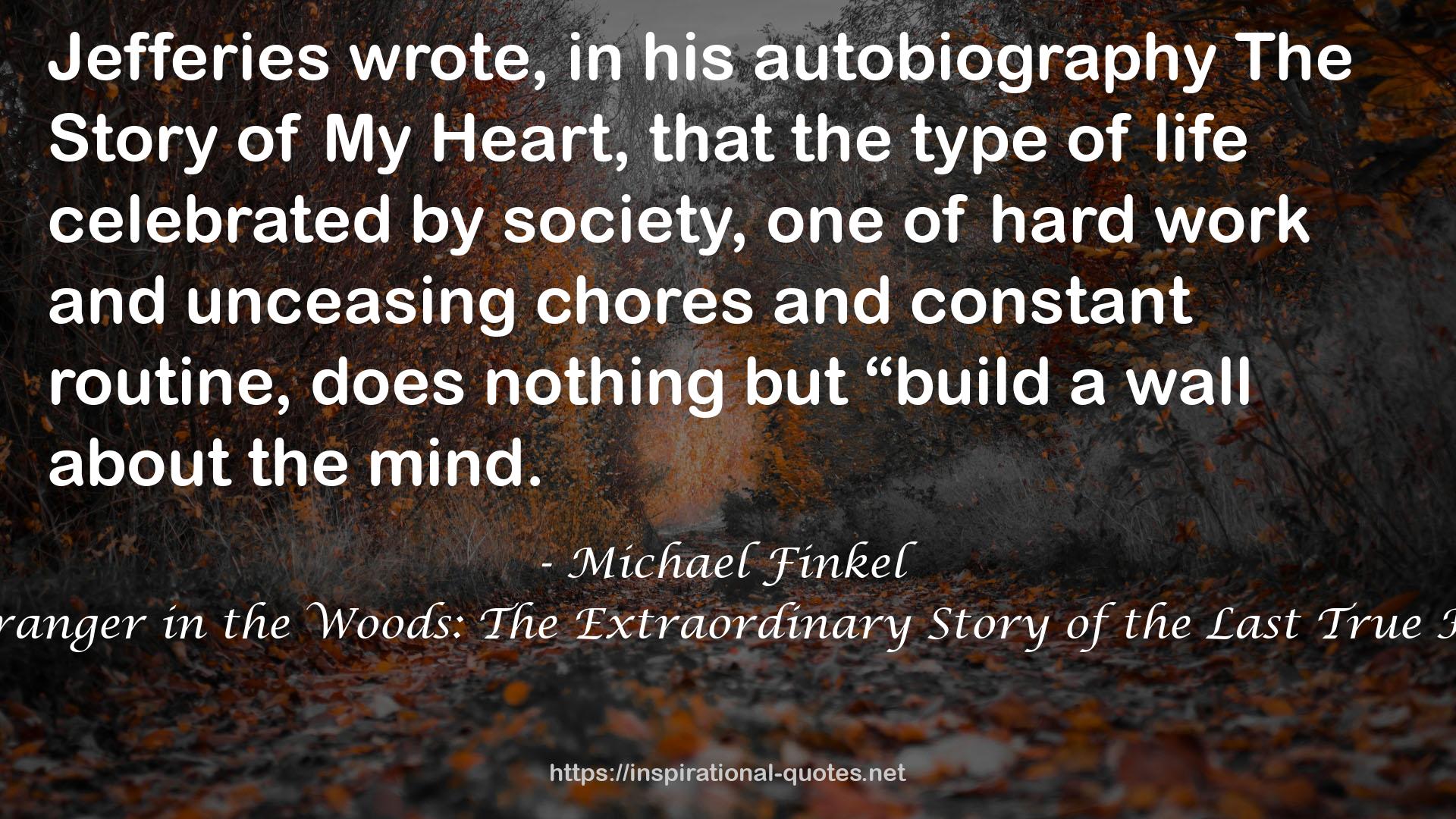 Michael Finkel QUOTES