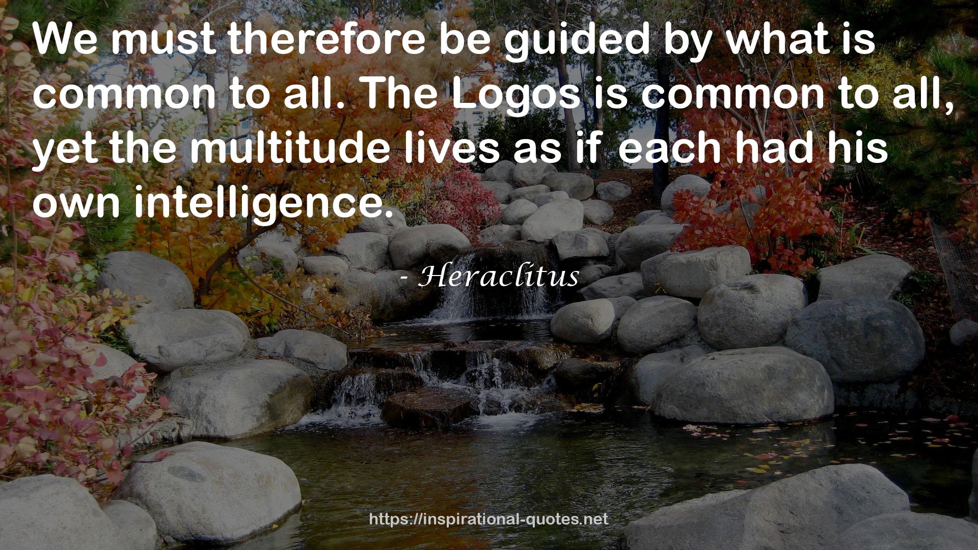 Heraclitus QUOTES