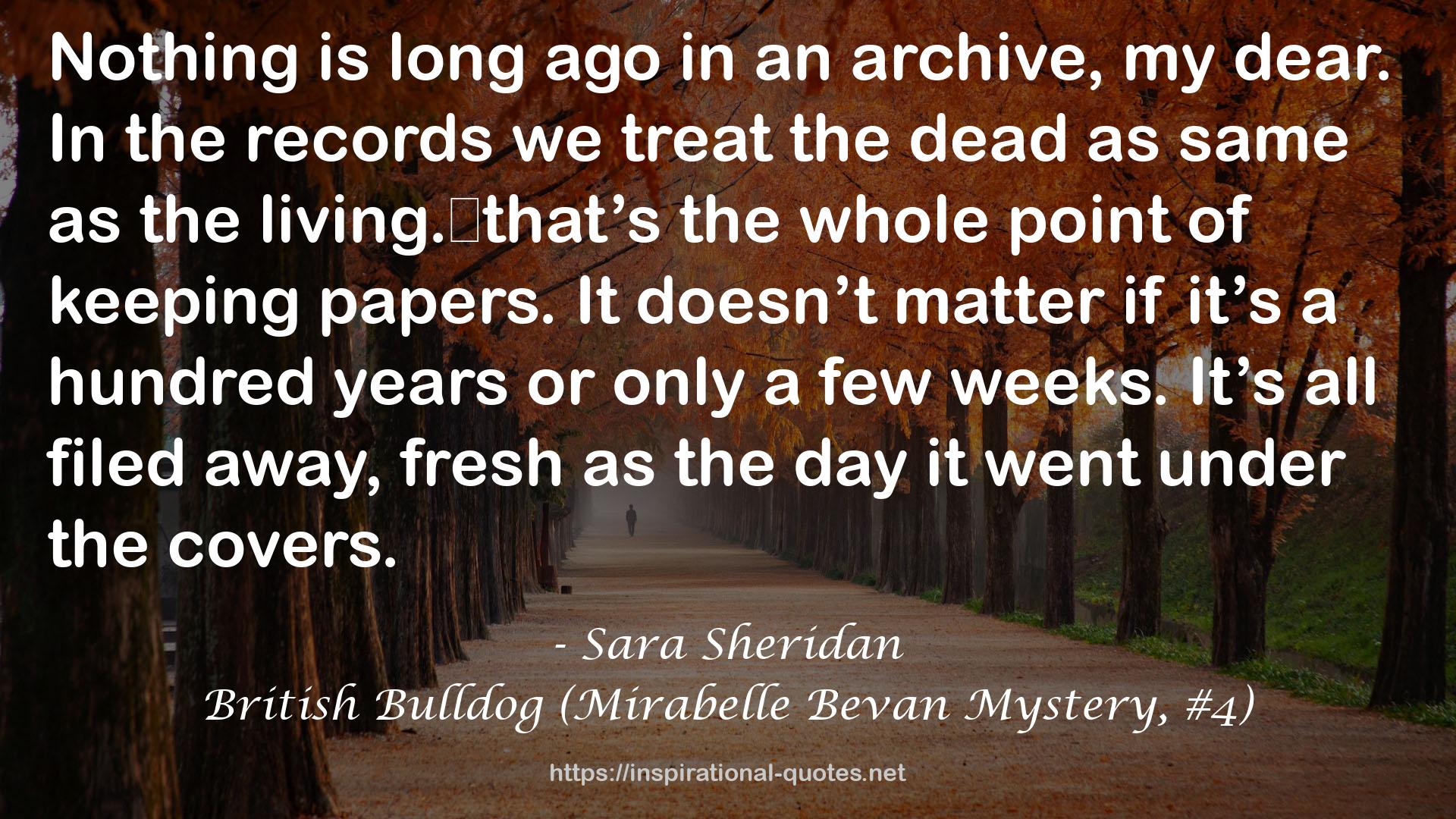 Sara Sheridan QUOTES