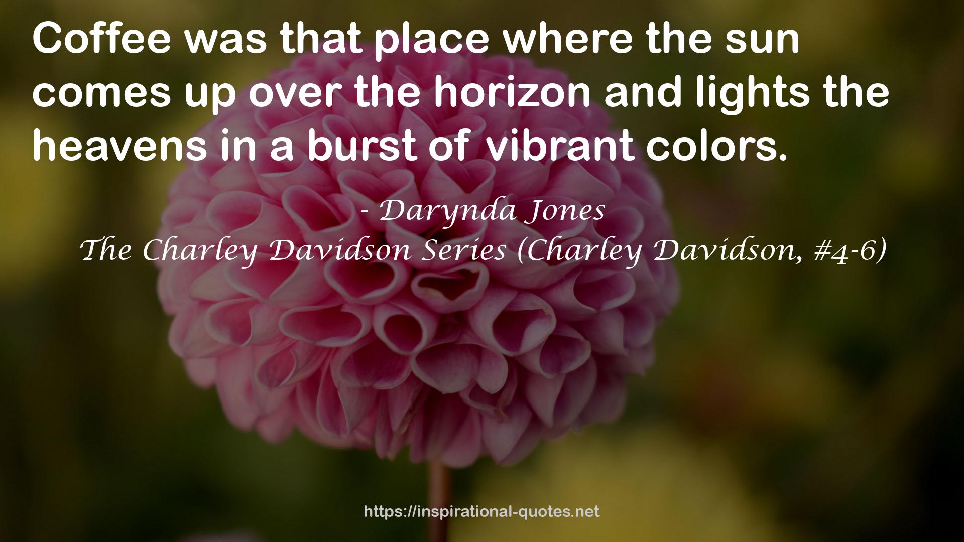 The Charley Davidson Series (Charley Davidson, #4-6) QUOTES