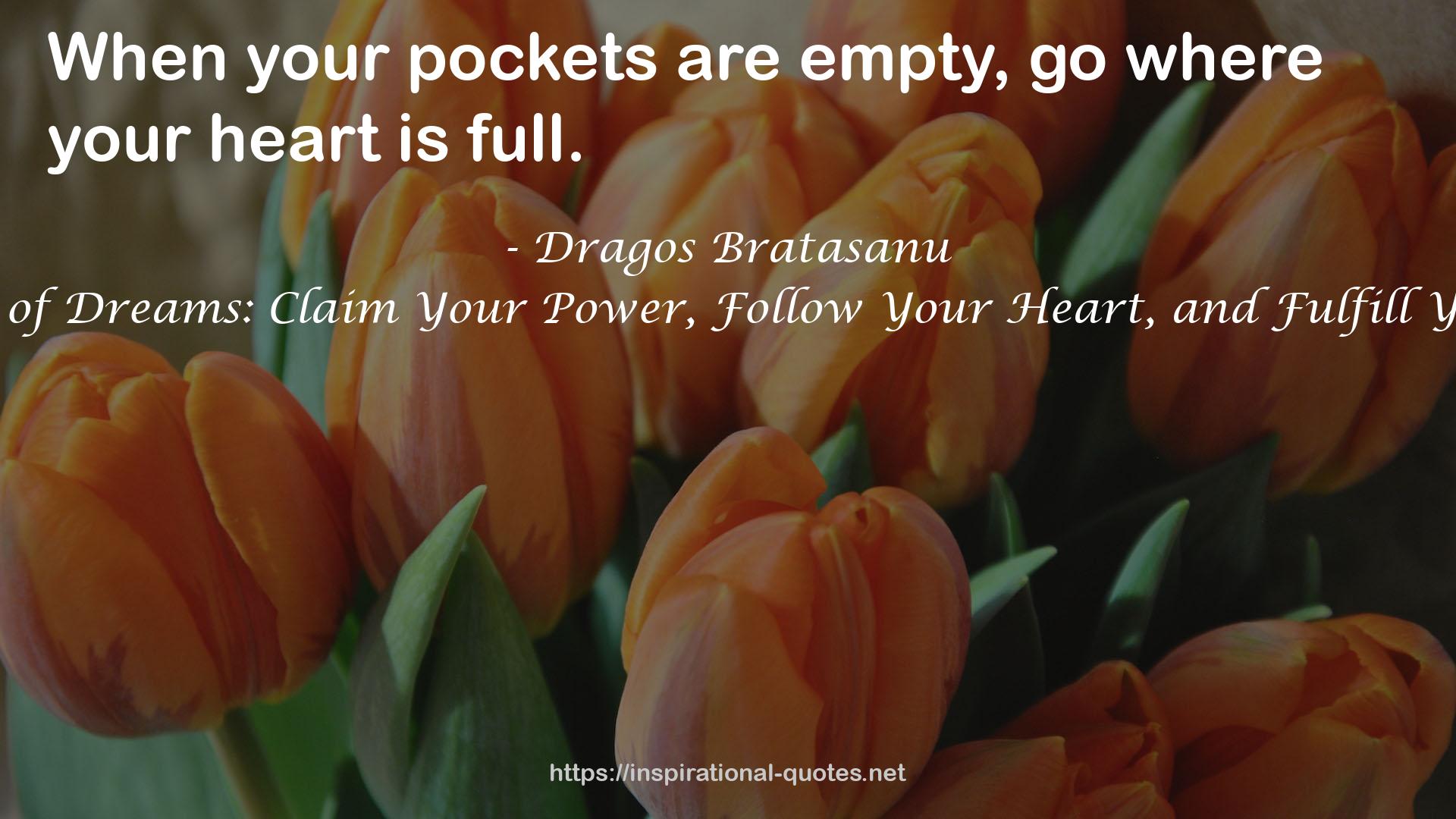 your pockets  QUOTES